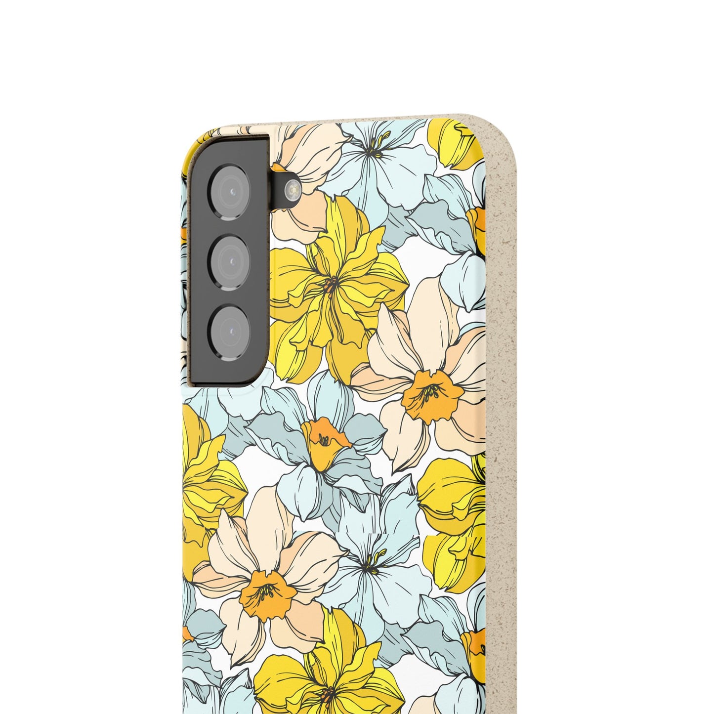 Floral Collection Biodegradable Phone Case - Eco-Friendly Style for Nature Lovers with Personalization by Margo Makaroff