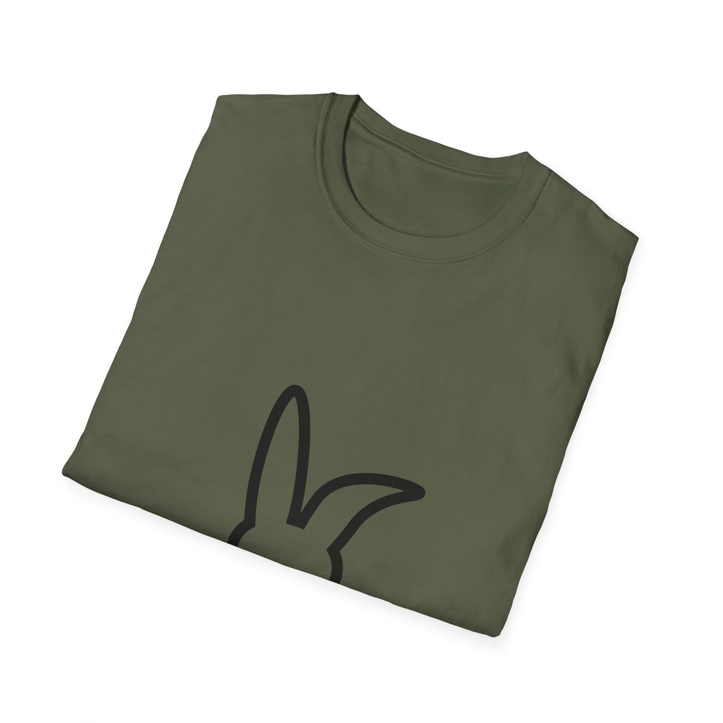 Easter Bunny Softstyle T-Shirt - Margo Makaroff- With Personalization
