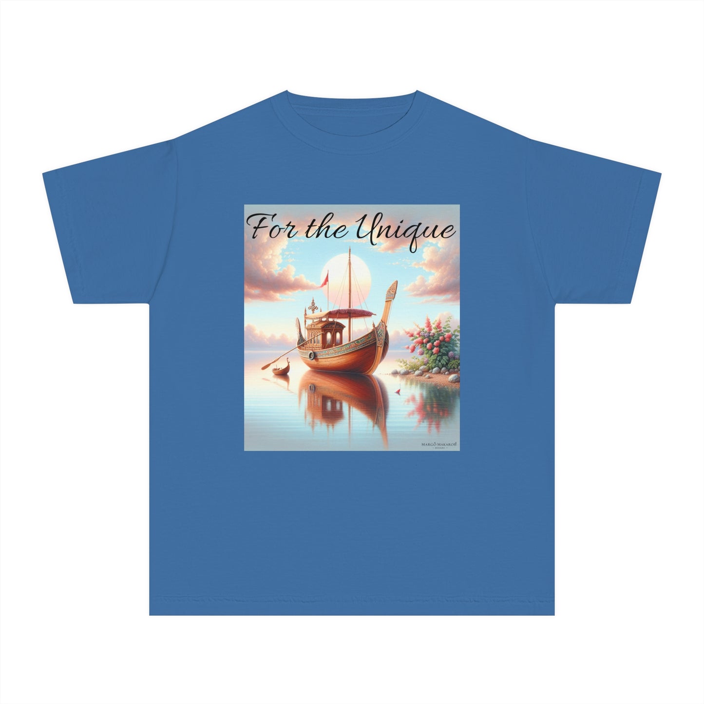 Youth "For The Unique" Tee - Design by Margo Makaroff with Personalization