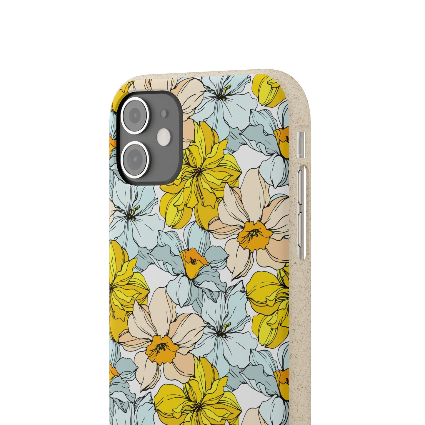 Floral Collection Biodegradable Phone Case - Eco-Friendly Style for Nature Lovers with Personalization by Margo Makaroff