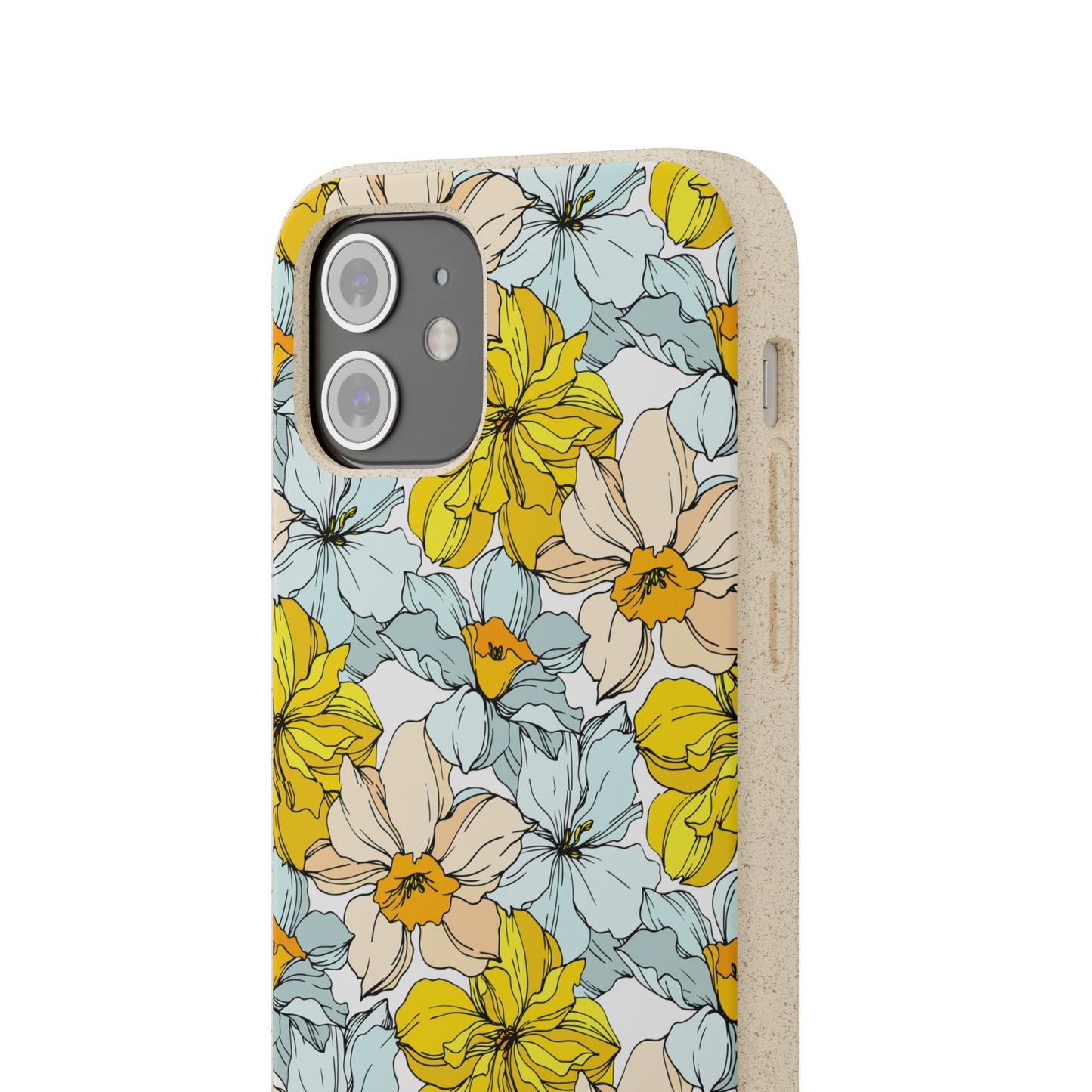 Floral Collection Biodegradable Phone Case - Eco-Friendly Style for Nature Lovers with Personalization by Margo Makaroff