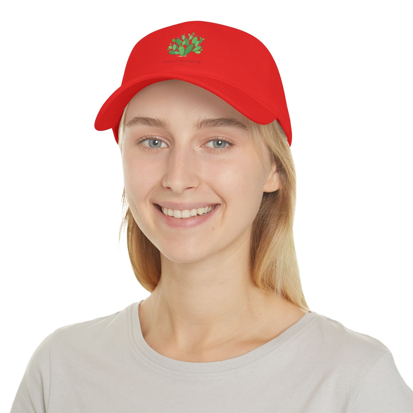 Cactus Design Baseball Cap - Margo Makaroff - Personalization Available
