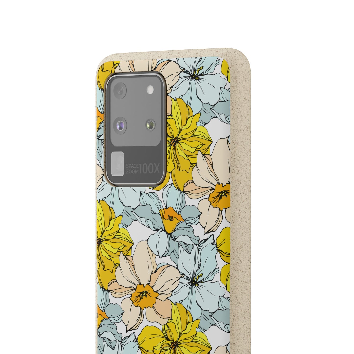 Floral Collection Biodegradable Phone Case - Eco-Friendly Style for Nature Lovers with Personalization by Margo Makaroff