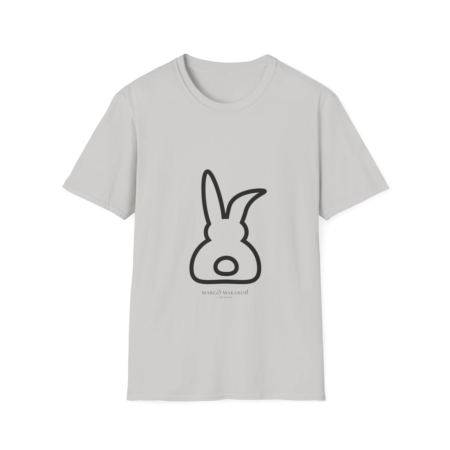 Easter Bunny Softstyle T-Shirt - Margo Makaroff- With Personalization