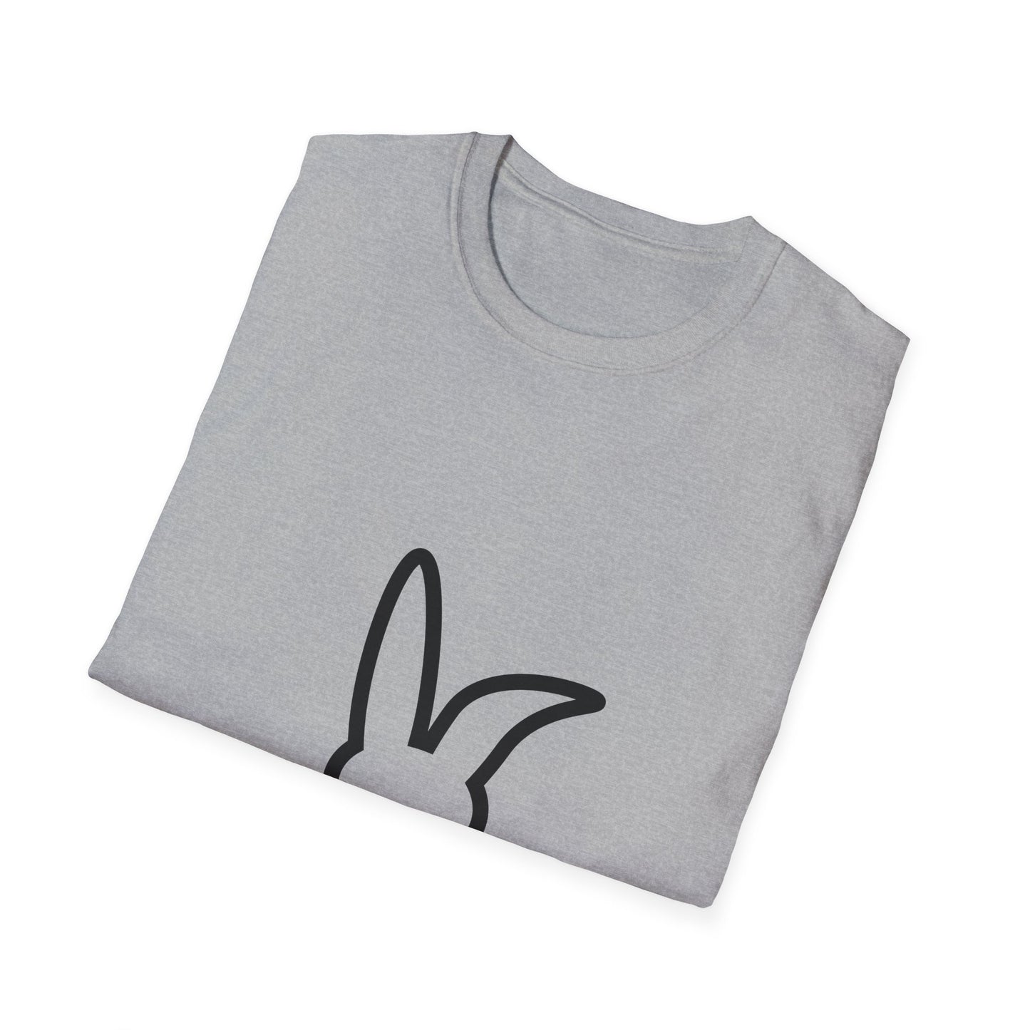 Easter Bunny Softstyle T-Shirt - Margo Makaroff- With Personalization