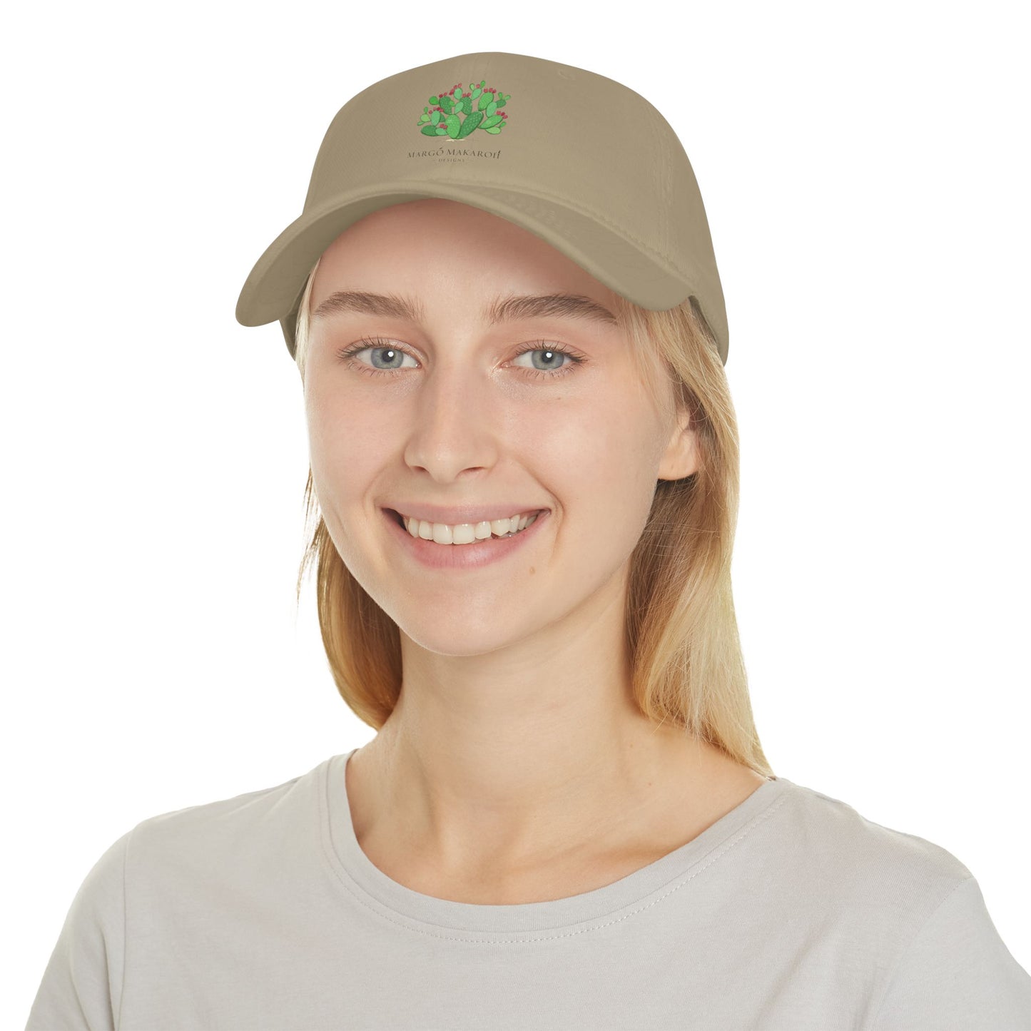 Cactus Design Baseball Cap - Margo Makaroff - Personalization Available
