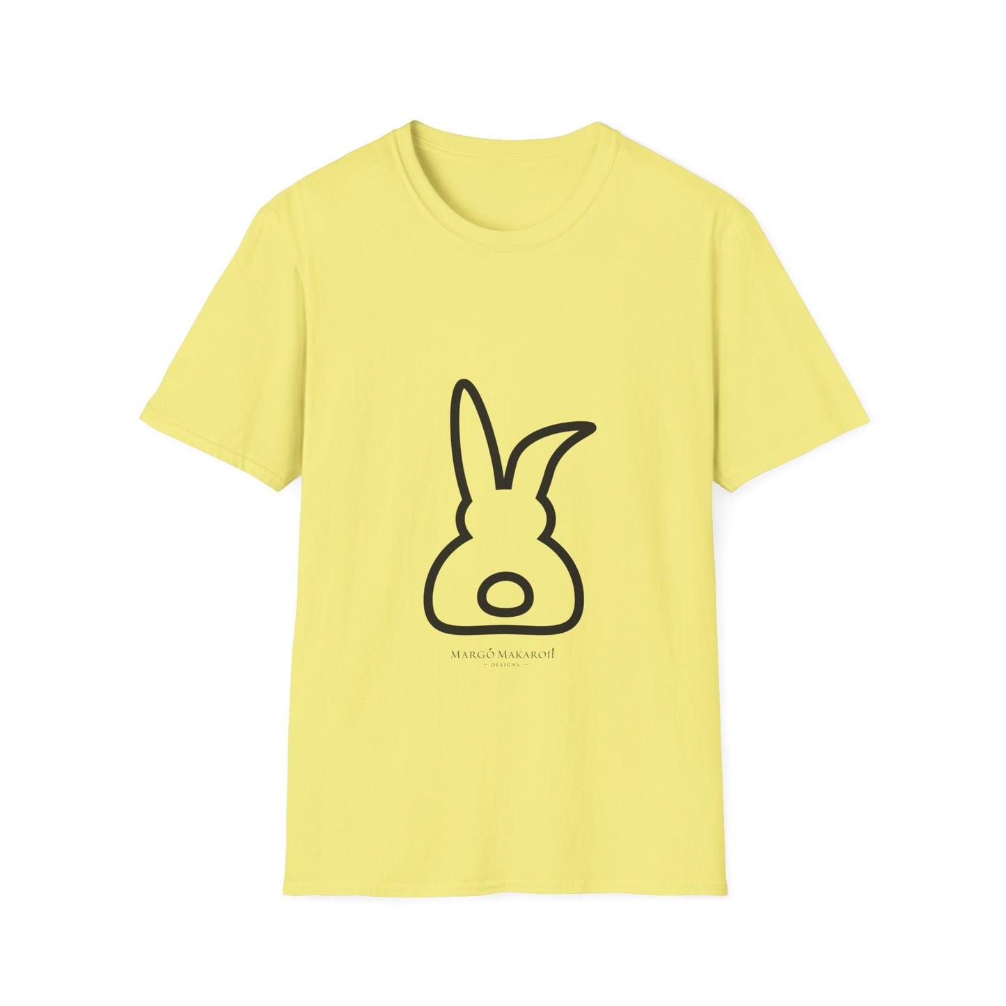 Easter Bunny Softstyle T-Shirt - Margo Makaroff- With Personalization