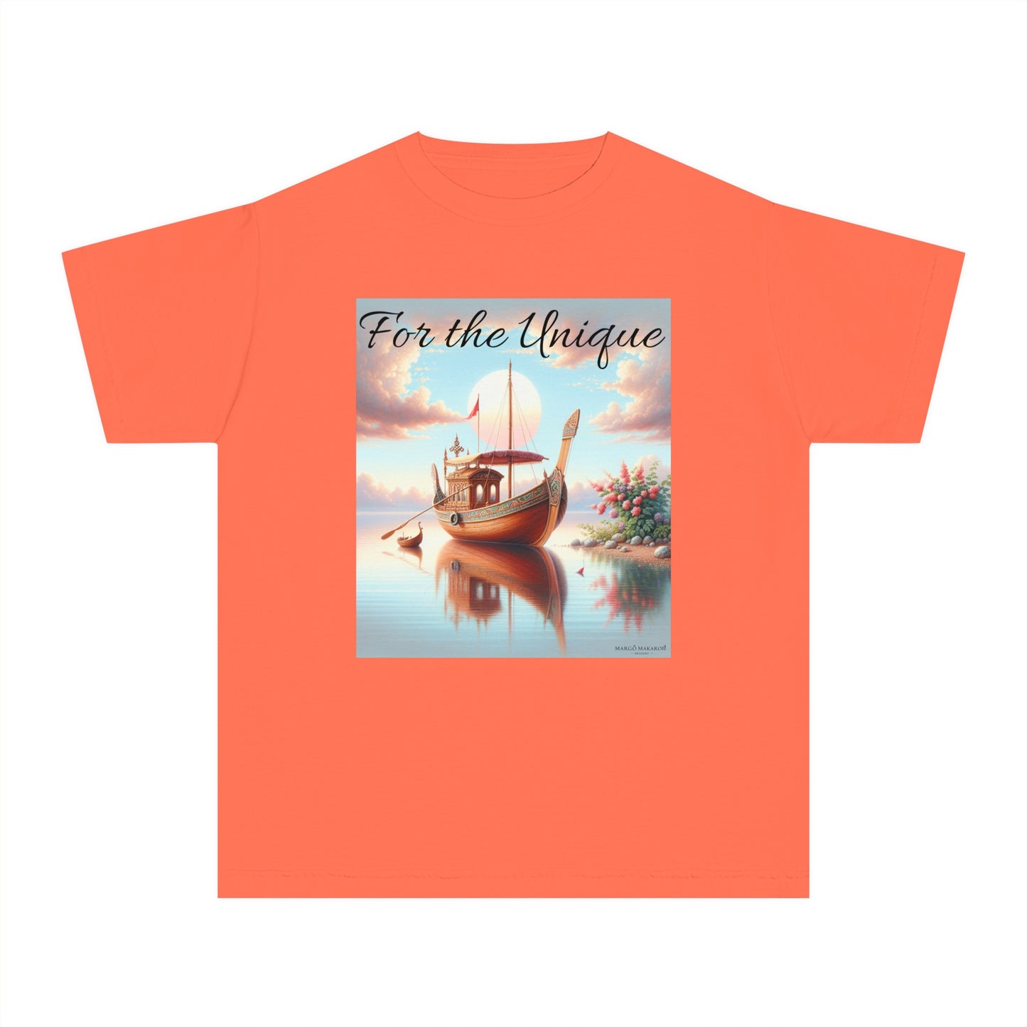 Youth "For The Unique" Tee - Design by Margo Makaroff with Personalization