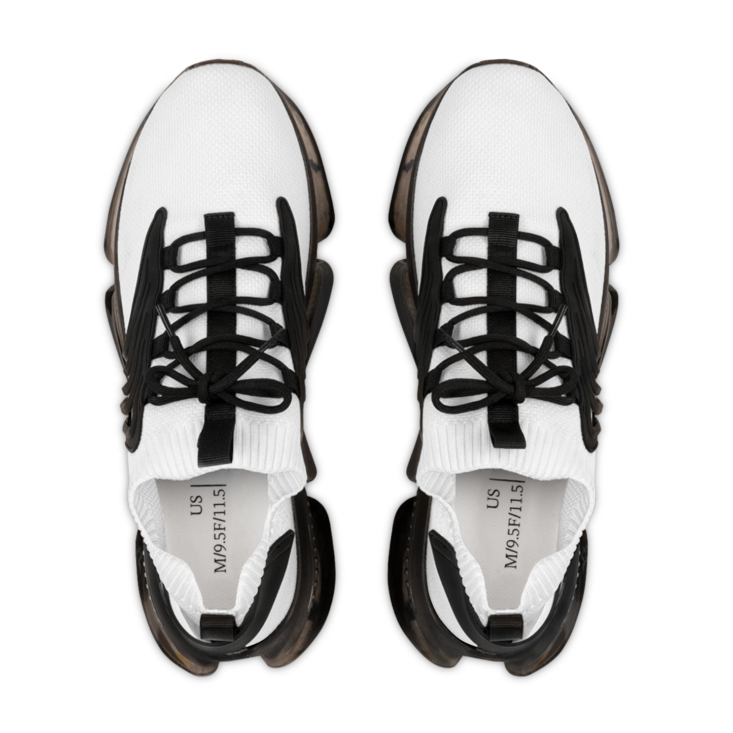 Monochrome Collection Men's Breathable Mesh Sneakers - Margo Makaroff - Personalization Available