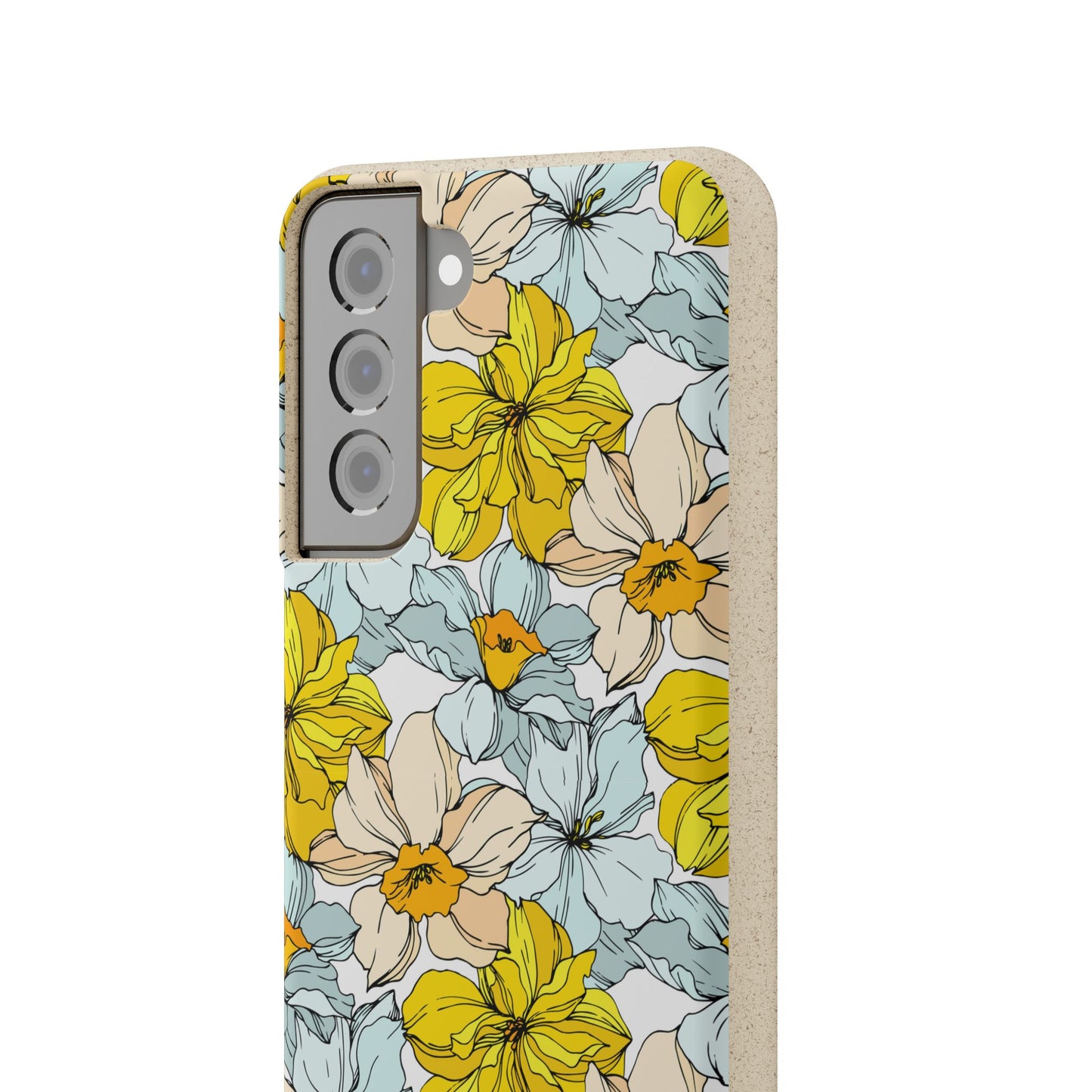 Floral Collection Biodegradable Phone Case - Eco-Friendly Style for Nature Lovers with Personalization by Margo Makaroff