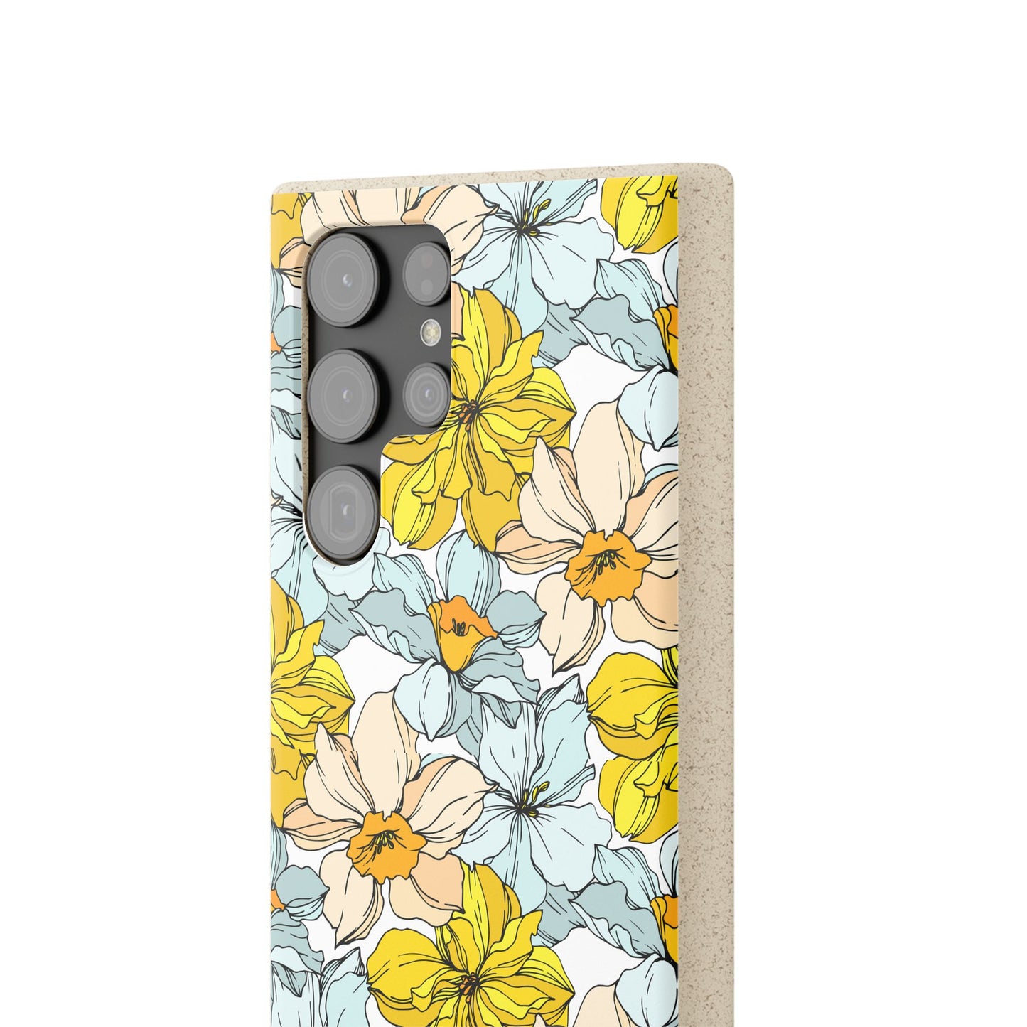 Floral Collection Biodegradable Phone Case - Eco-Friendly Style for Nature Lovers with Personalization by Margo Makaroff