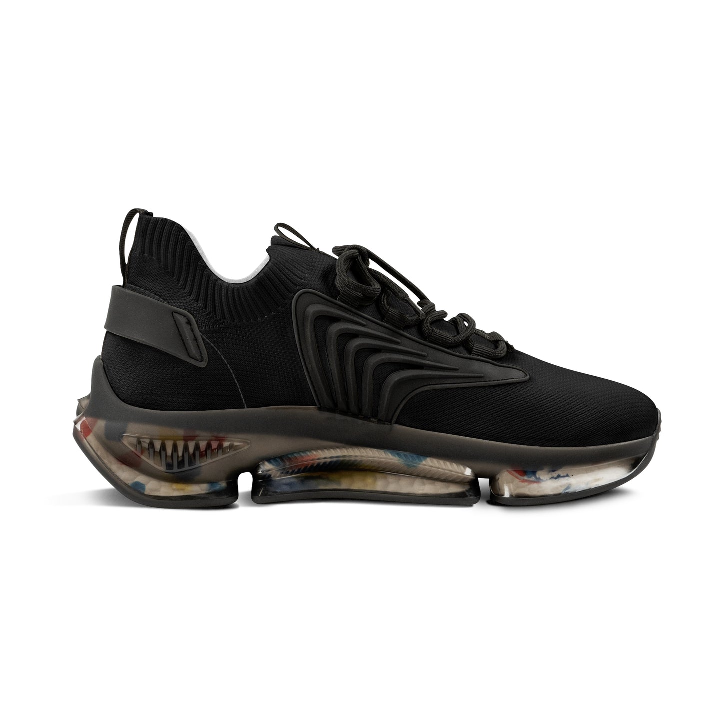 Monochrome Collection Men's Breathable Mesh Sneakers - Margo Makaroff - Personalization Available