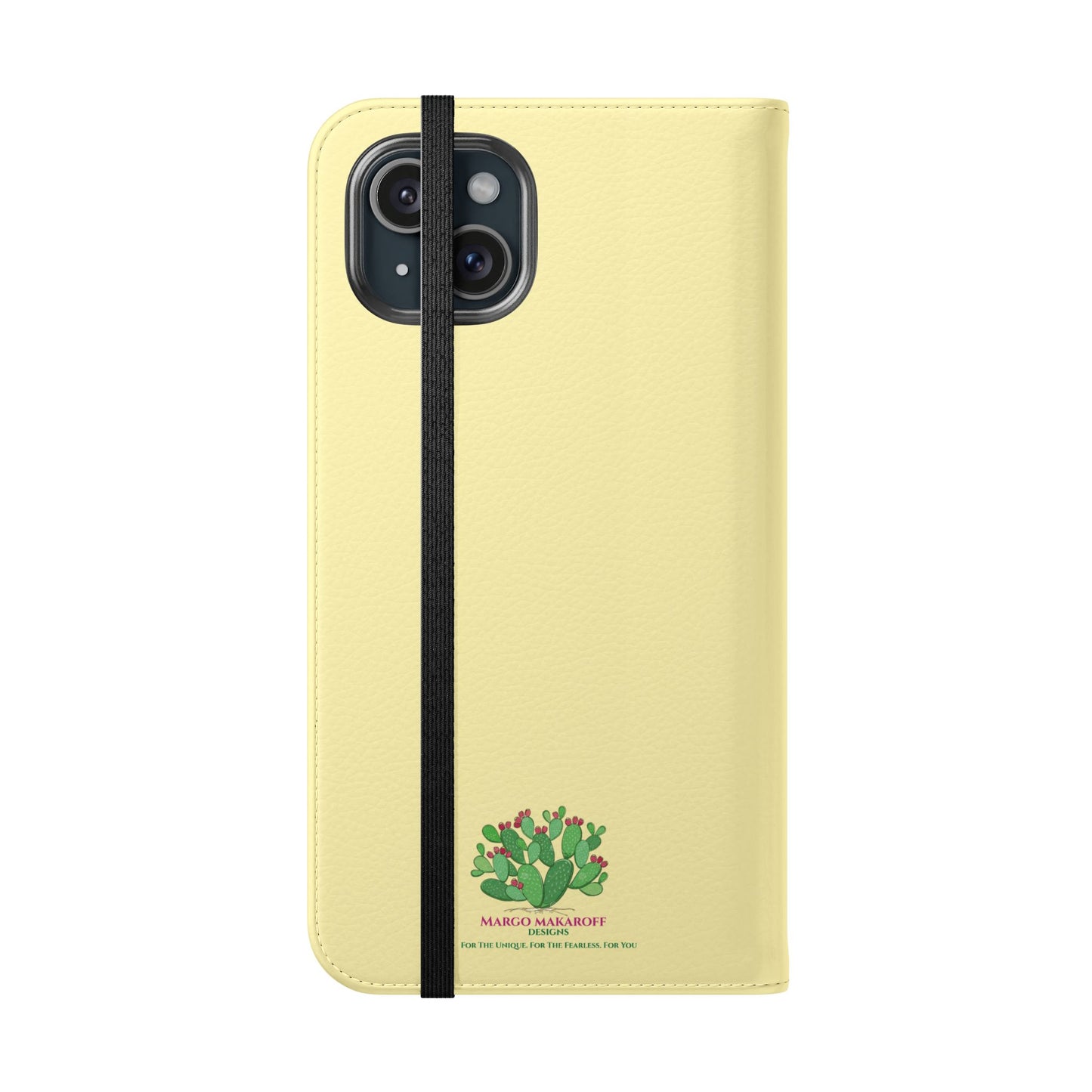 Floral with Pastel Yellow Wallet Case for iPhone & Android – Margo Makroff - Personalization Available