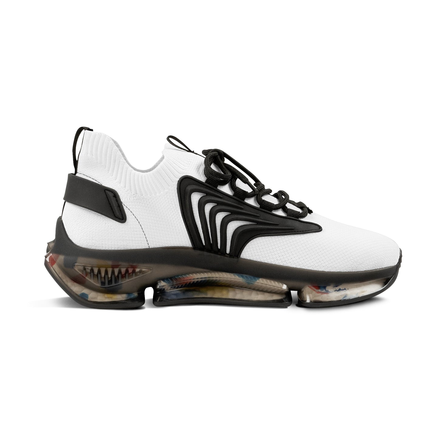 Monochrome Collection Men's Breathable Mesh Sneakers - Margo Makaroff - Personalization Available