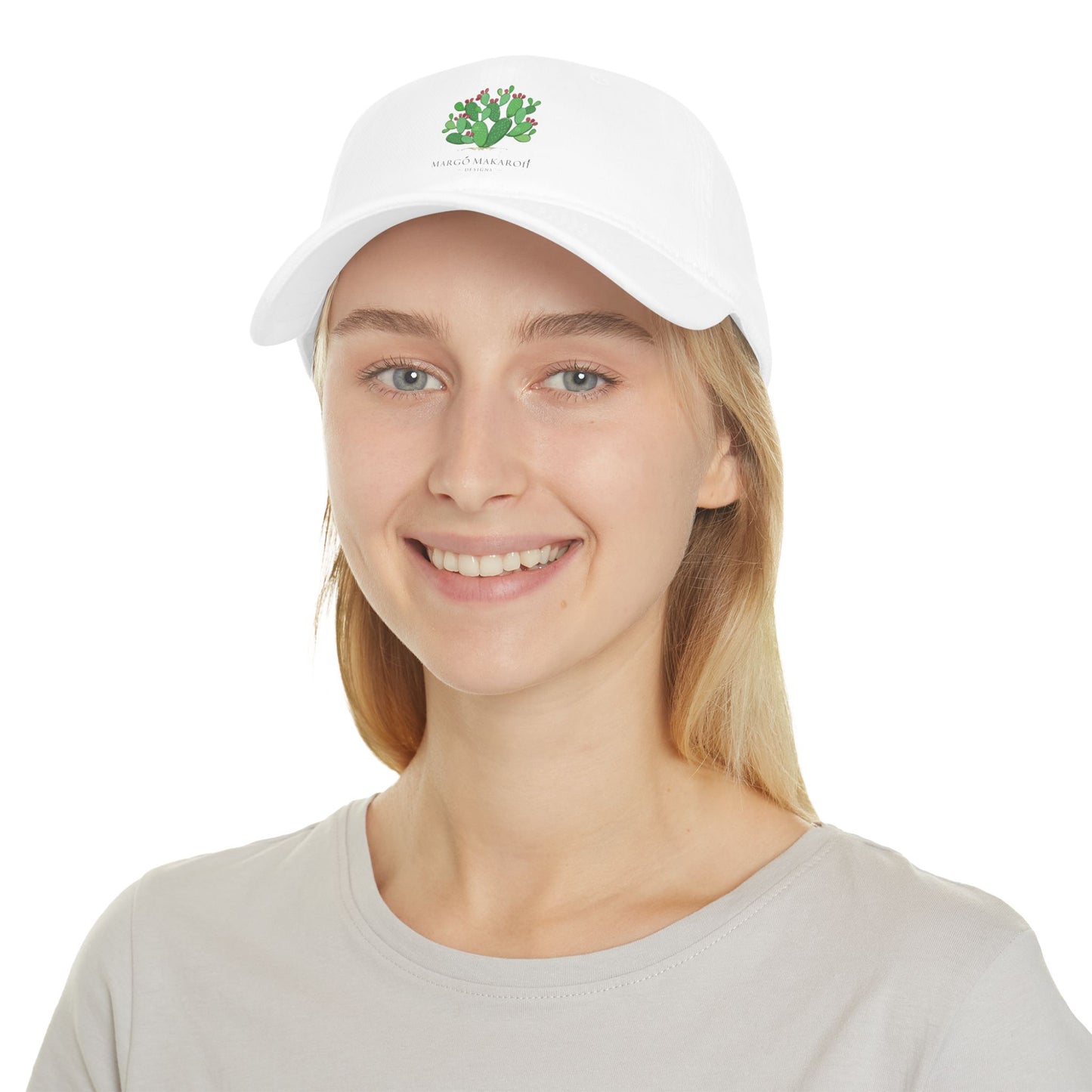 Cactus Design Baseball Cap - Margo Makaroff - Personalization Available