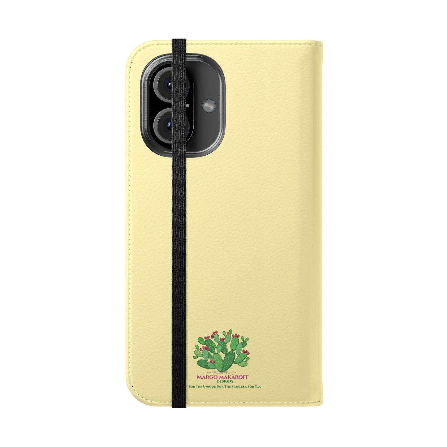 Floral with Pastel Yellow Wallet Case for iPhone & Android – Margo Makroff - Personalization Available