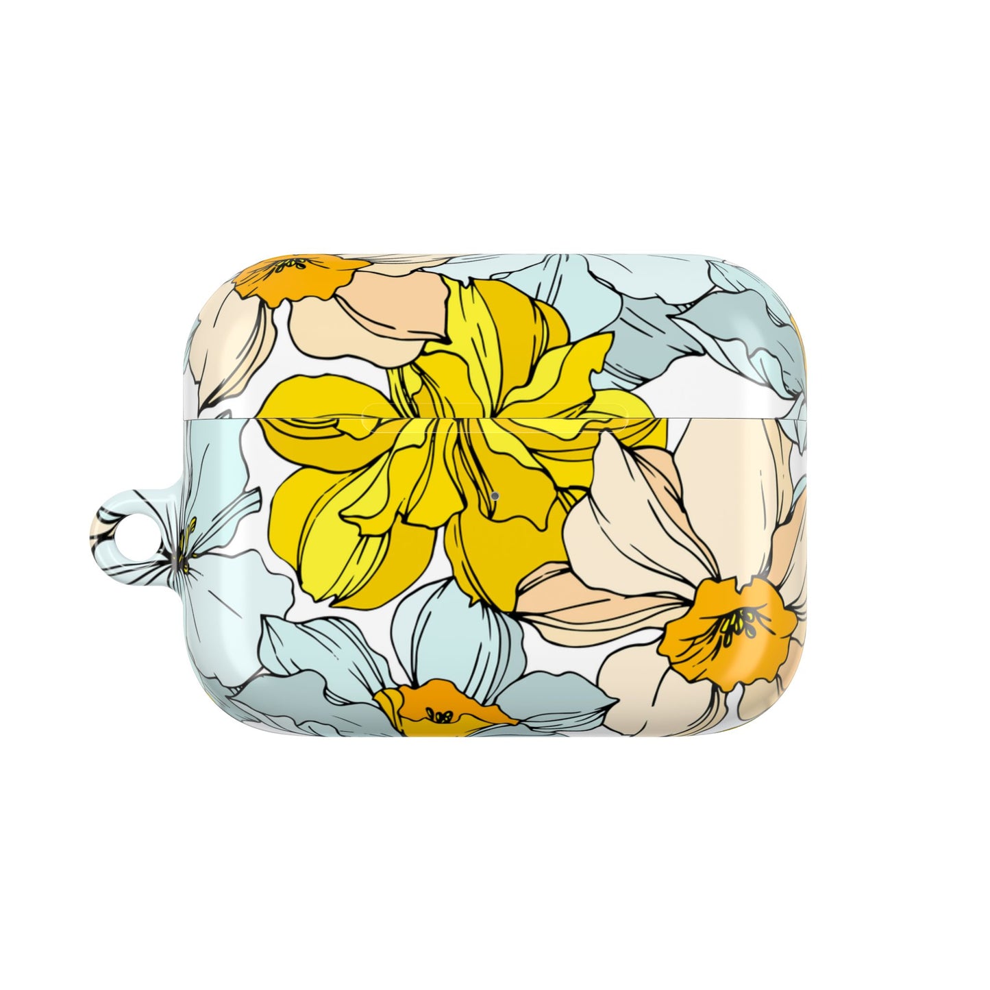 Floral Collection AirPod Case in Buttermilk - Margo Makroff - Personalization Available