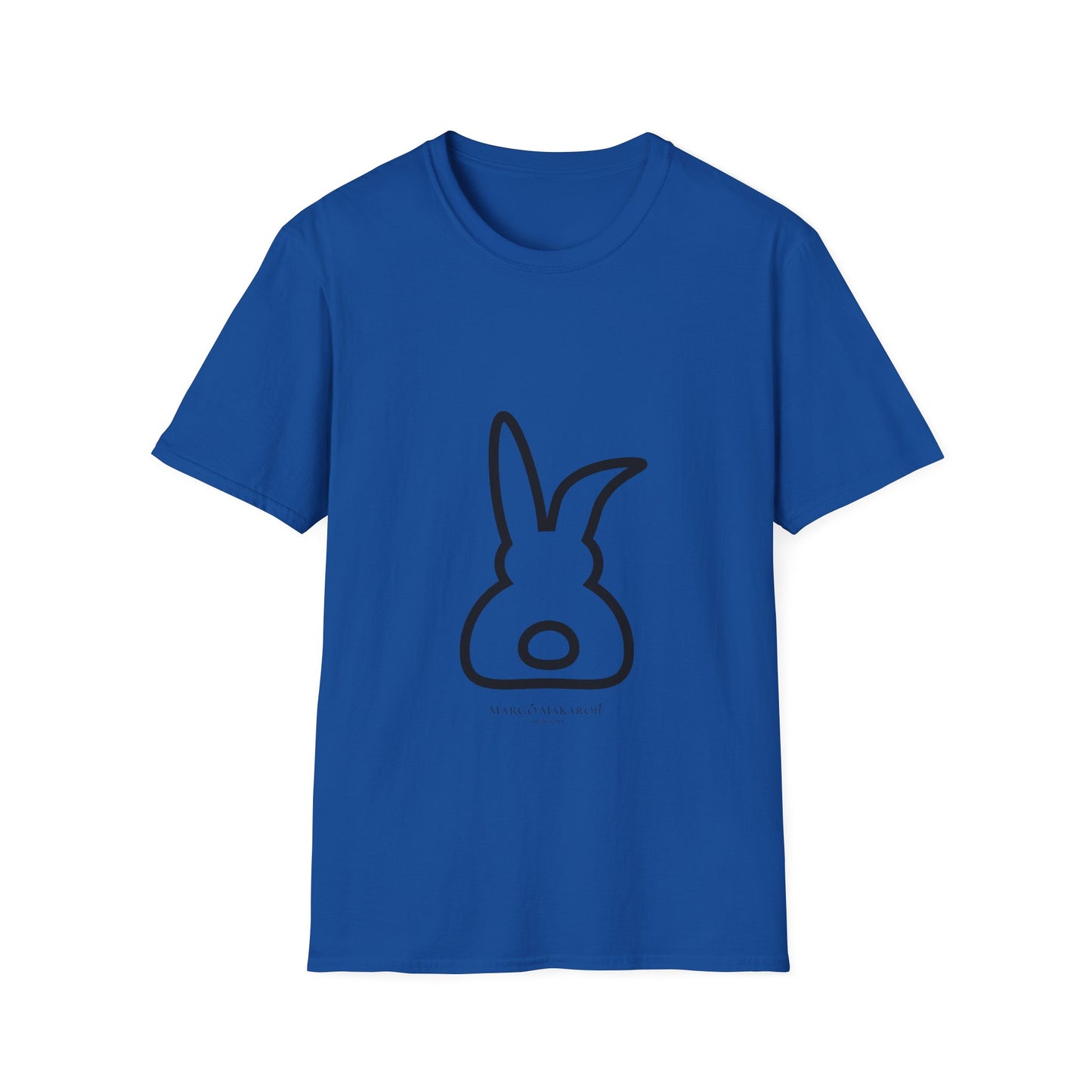 Easter Bunny Softstyle T-Shirt - Margo Makaroff- With Personalization