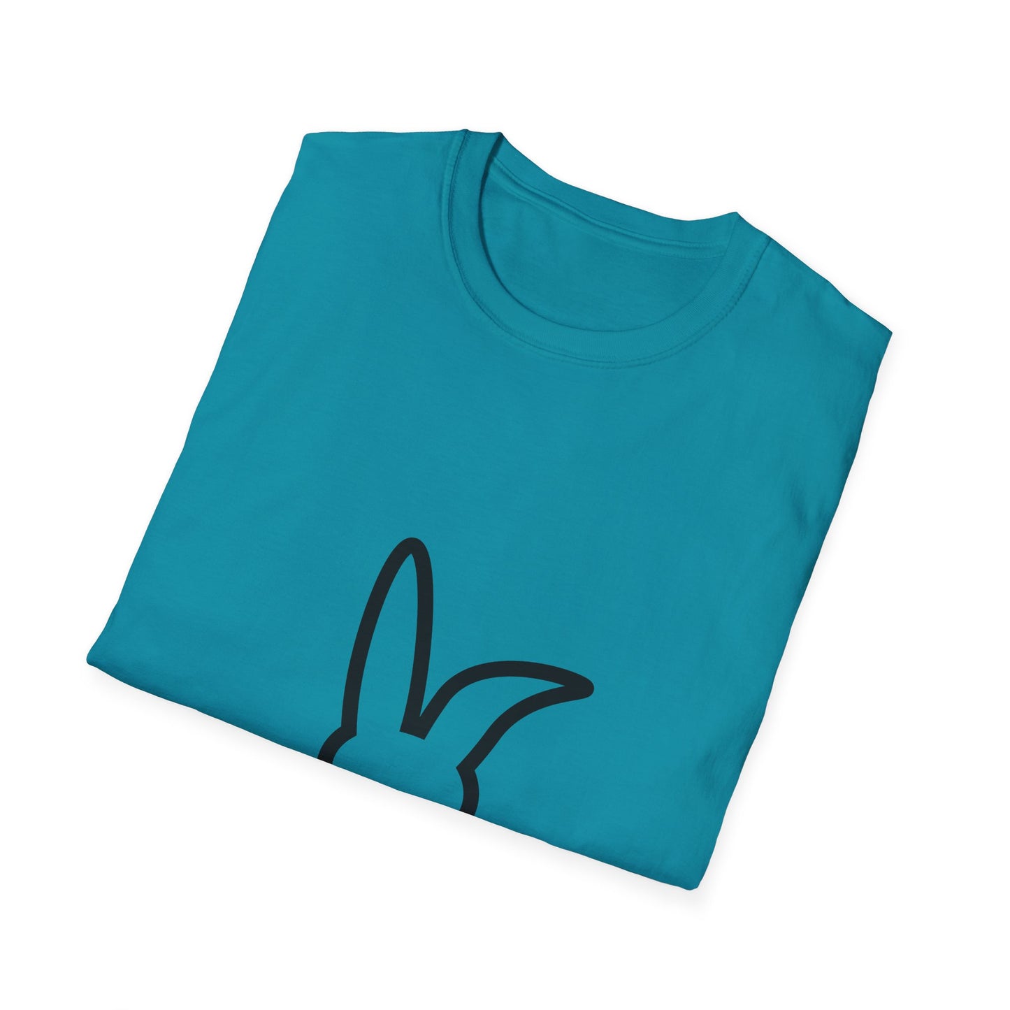 Easter Bunny Softstyle T-Shirt - Margo Makaroff- With Personalization