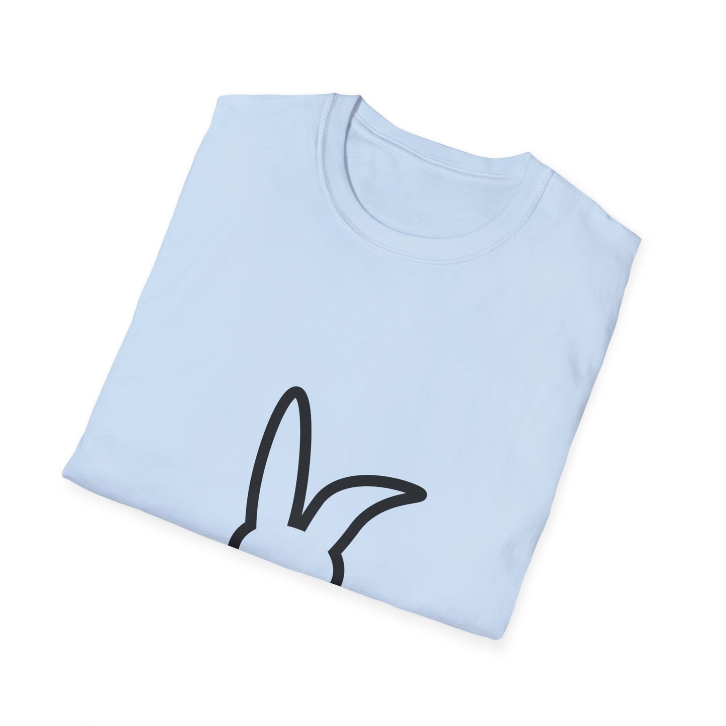 Easter Bunny Softstyle T-Shirt - Margo Makaroff- With Personalization