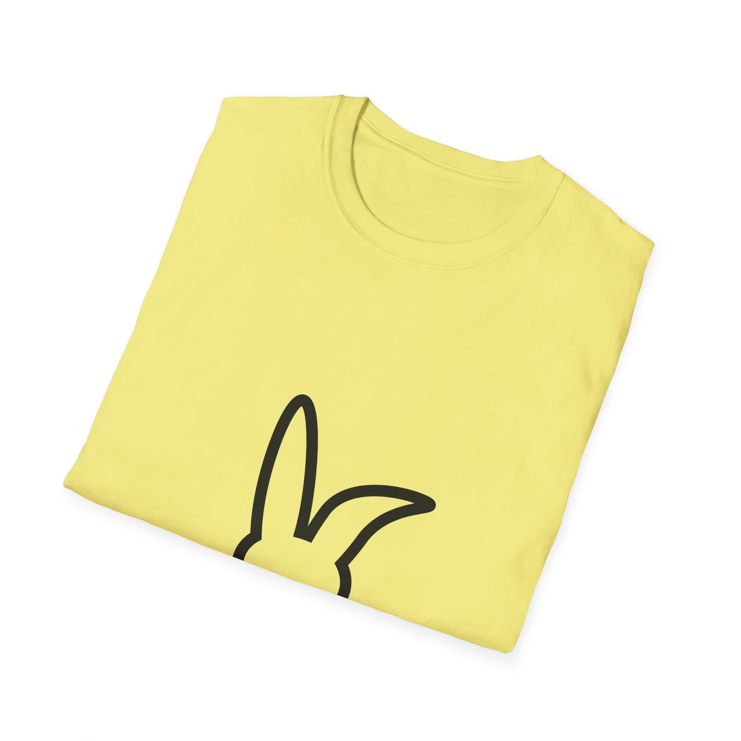 Easter Bunny Softstyle T-Shirt - Margo Makaroff- With Personalization