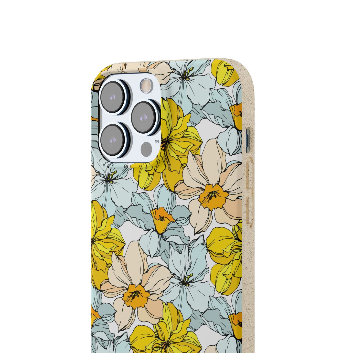 Floral Collection Biodegradable Phone Case - Eco-Friendly Style for Nature Lovers with Personalization by Margo Makaroff
