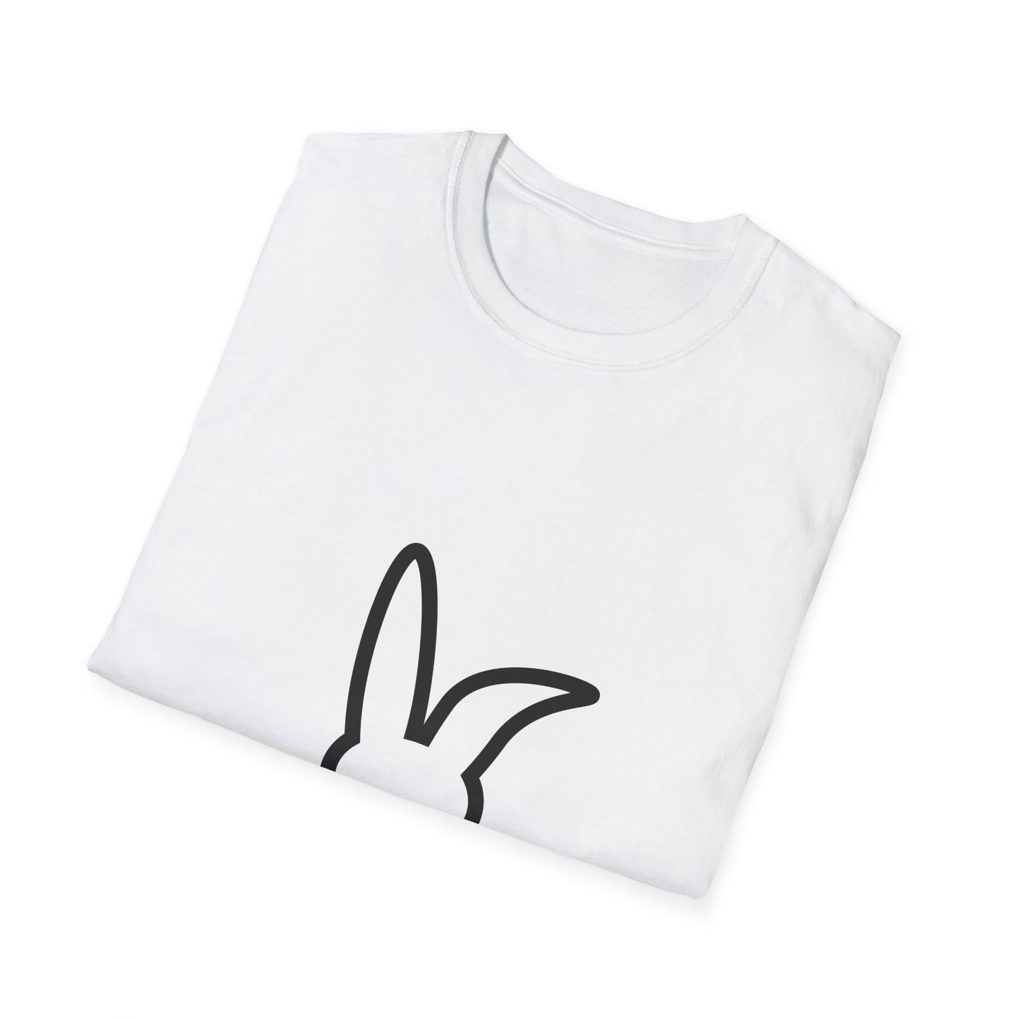 Easter Bunny Softstyle T-Shirt - Margo Makaroff- With Personalization