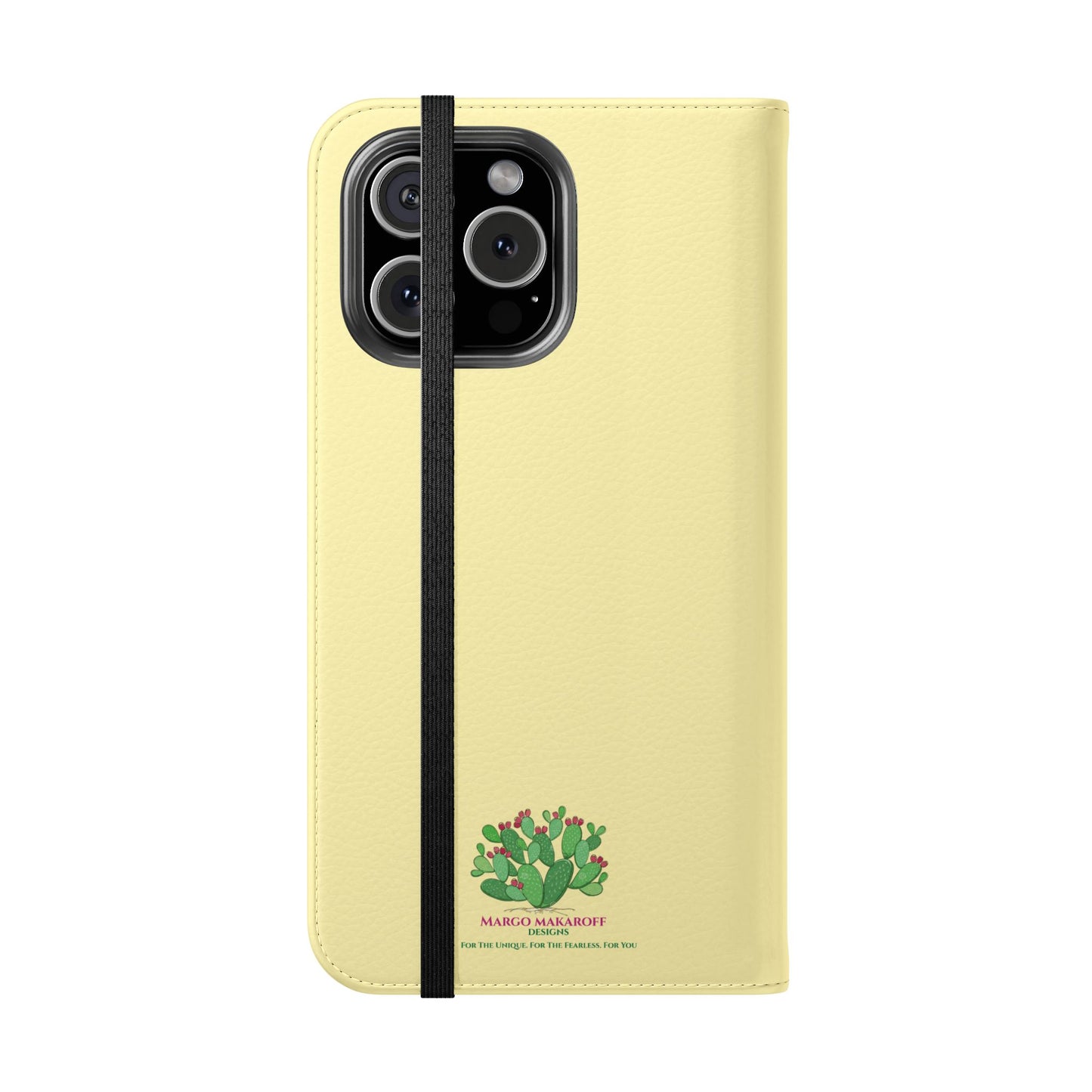 Floral with Pastel Yellow Wallet Case for iPhone & Android – Margo Makroff - Personalization Available