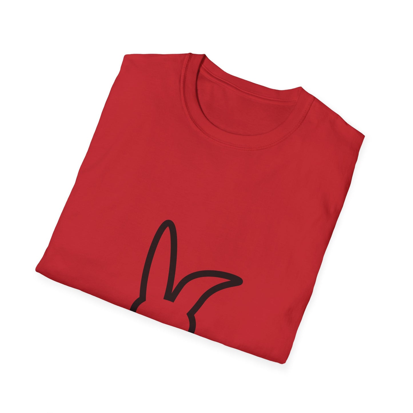 Easter Bunny Softstyle T-Shirt - Margo Makaroff- With Personalization