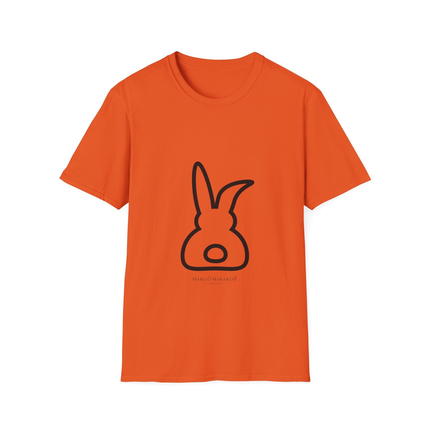 Easter Bunny Softstyle T-Shirt - Margo Makaroff- With Personalization
