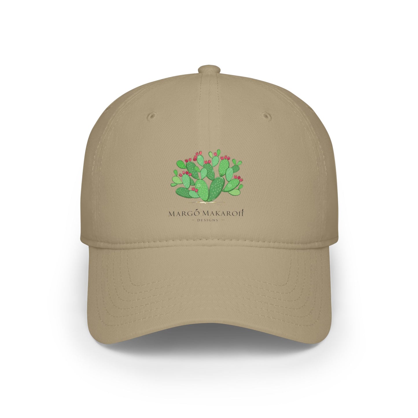 Cactus Design Baseball Cap - Margo Makaroff - Personalization Available