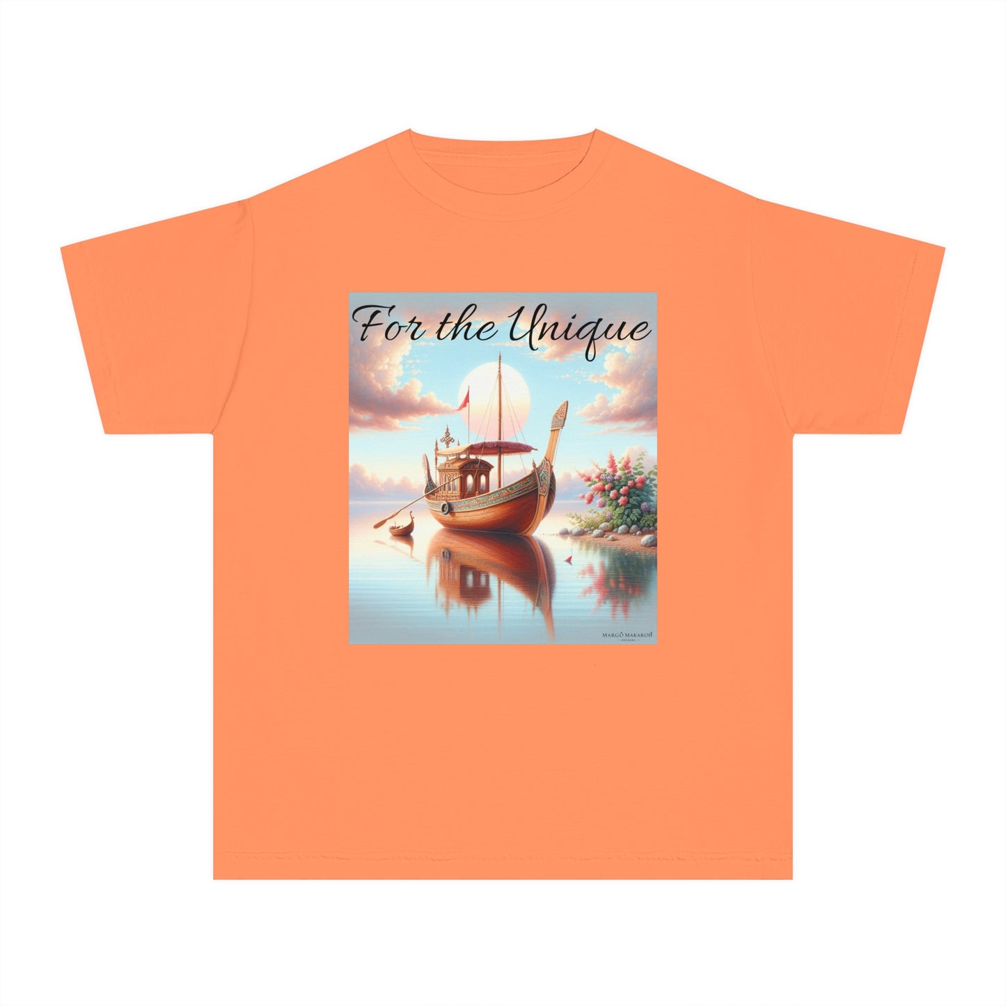 Youth "For The Unique" Tee - Design by Margo Makaroff with Personalization