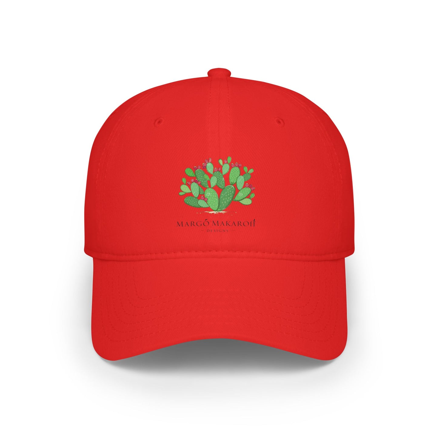 Cactus Design Baseball Cap - Margo Makaroff - Personalization Available