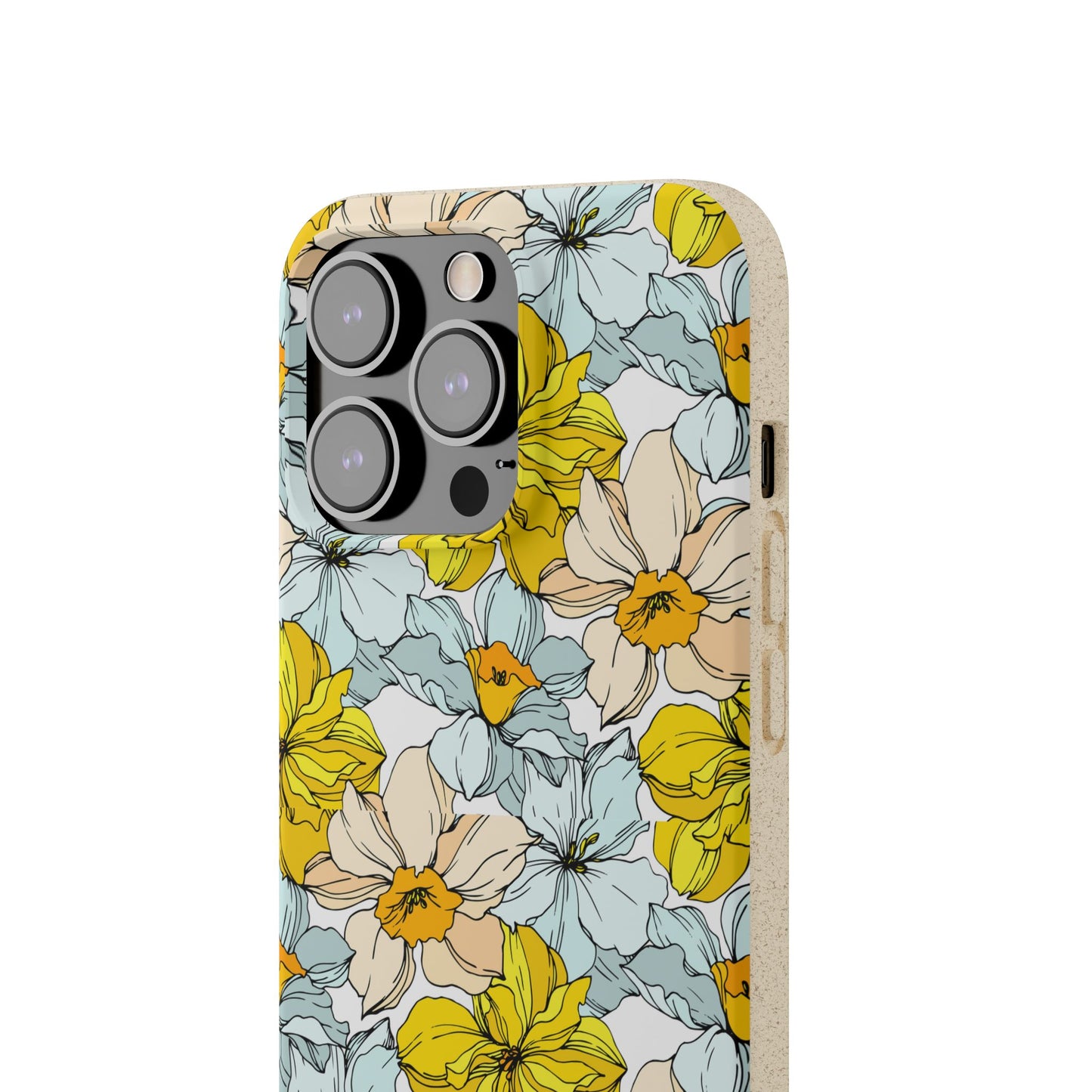 Floral Collection Biodegradable Phone Case - Eco-Friendly Style for Nature Lovers with Personalization by Margo Makaroff