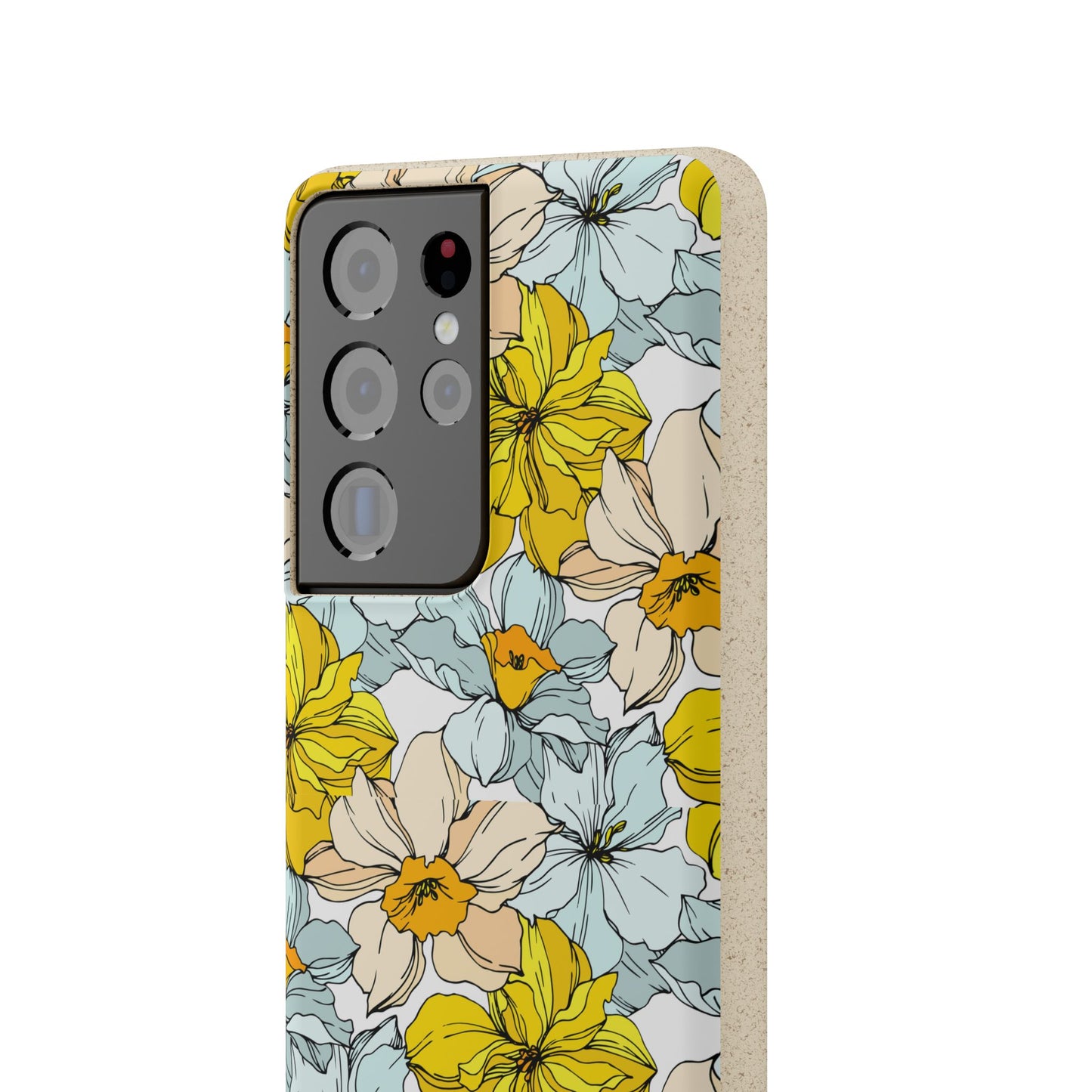 Floral Collection Biodegradable Phone Case - Eco-Friendly Style for Nature Lovers with Personalization by Margo Makaroff