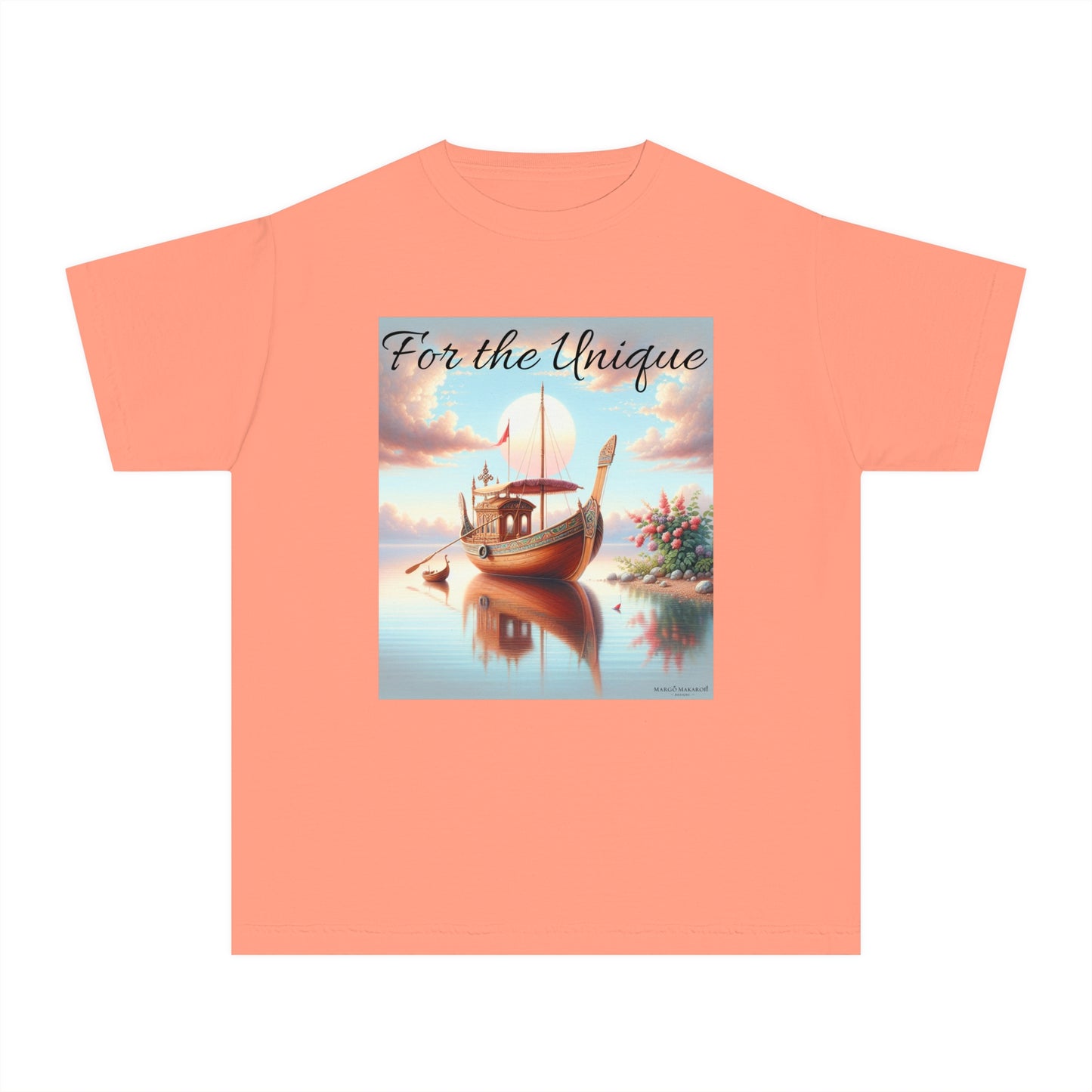 Youth "For The Unique" Tee - Design by Margo Makaroff with Personalization