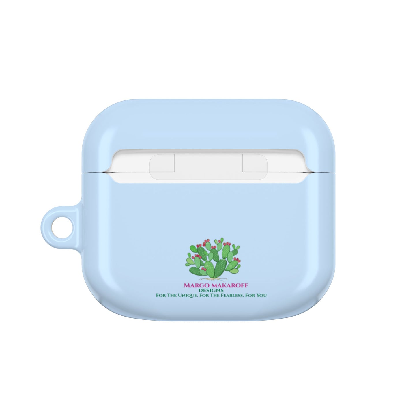Floral Collection AirPod Case in Buttermilk - Margo Makroff - Personalization Available