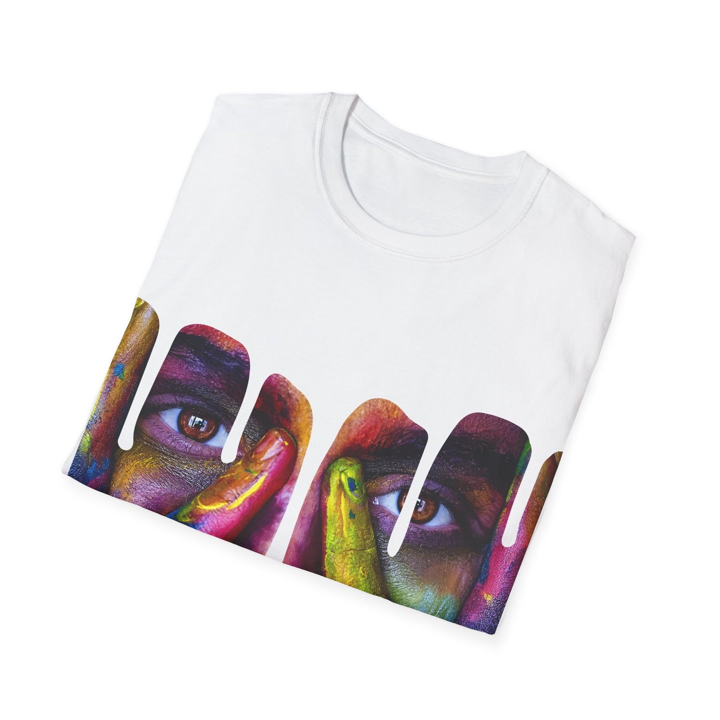 Vibrant Art Inspired T-Shirt - Margo Makaroff - Personalization Available