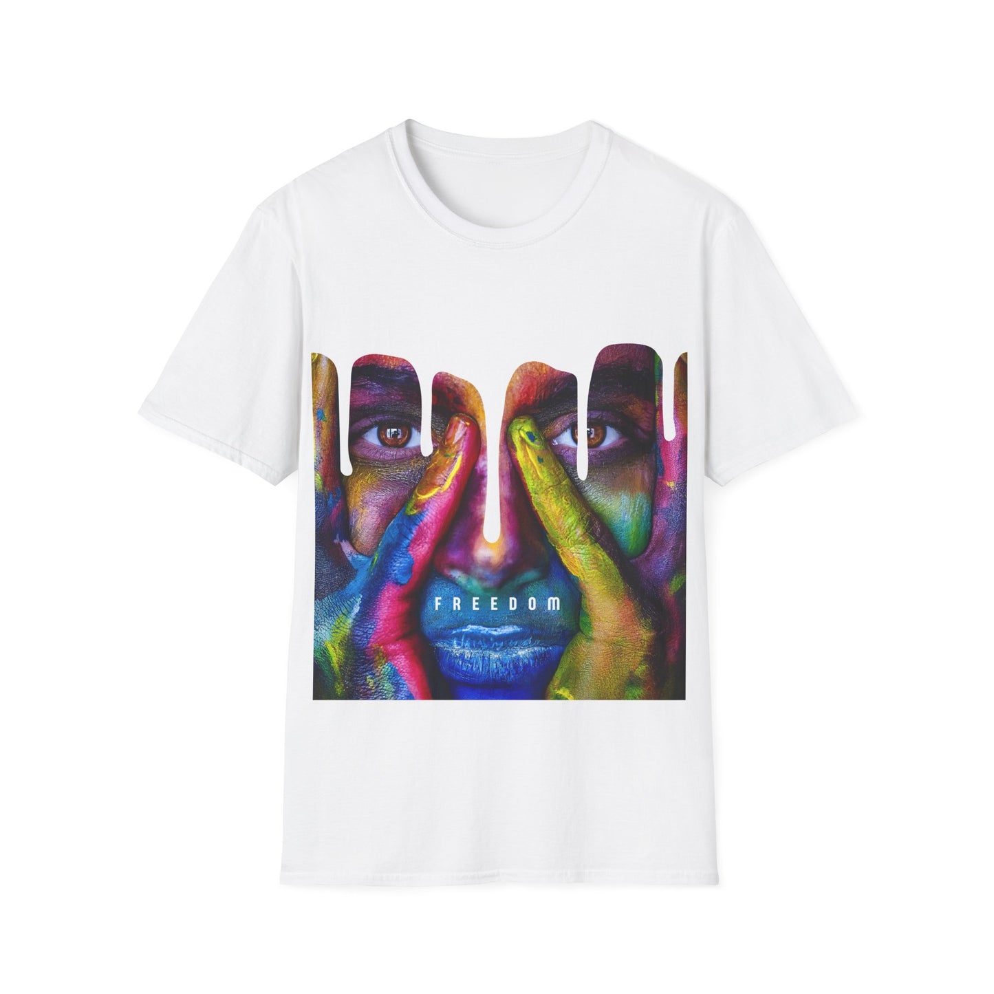 Vibrant Art Inspired T-Shirt - Margo Makaroff - Personalization Available