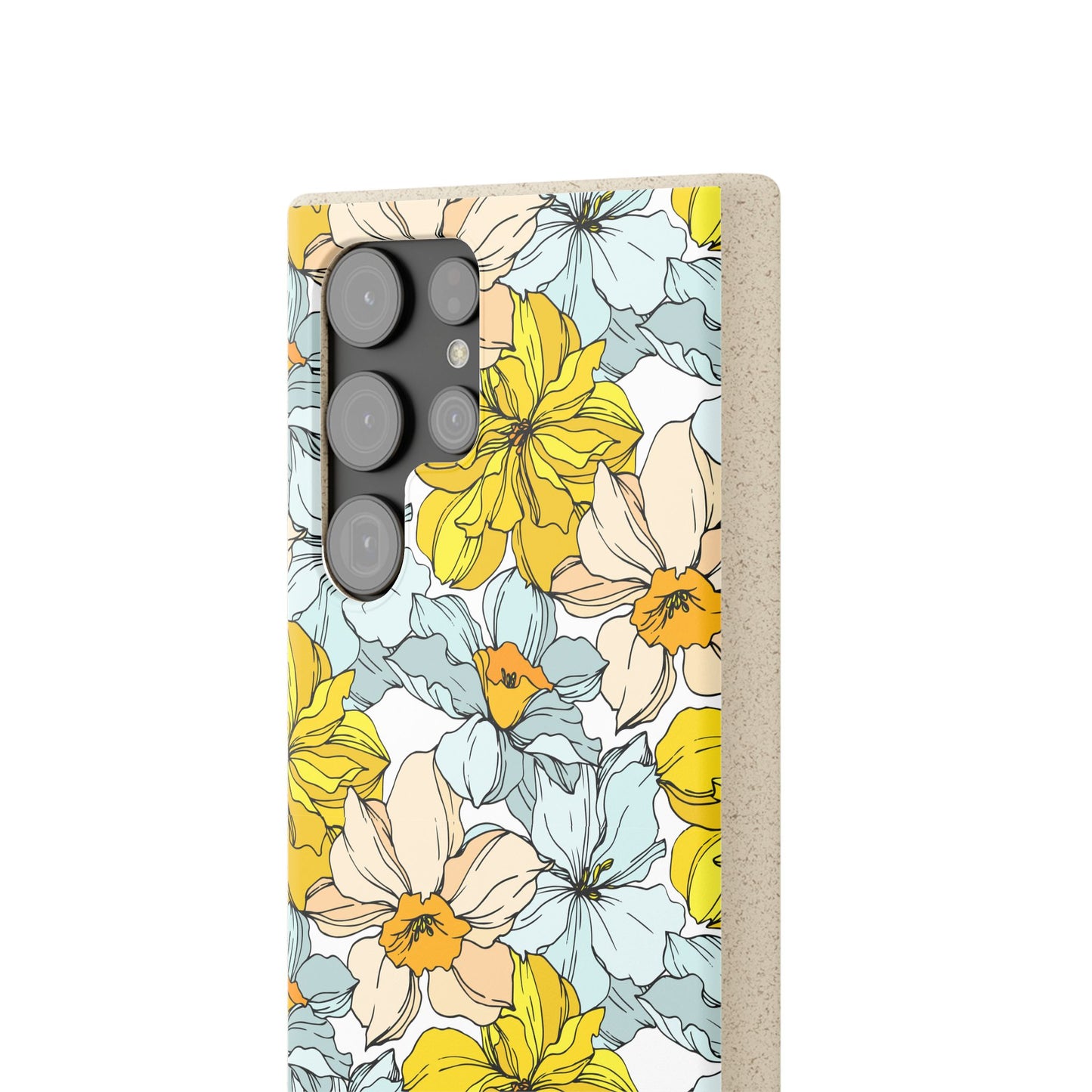 Floral Collection Biodegradable Phone Case - Eco-Friendly Style for Nature Lovers with Personalization by Margo Makaroff