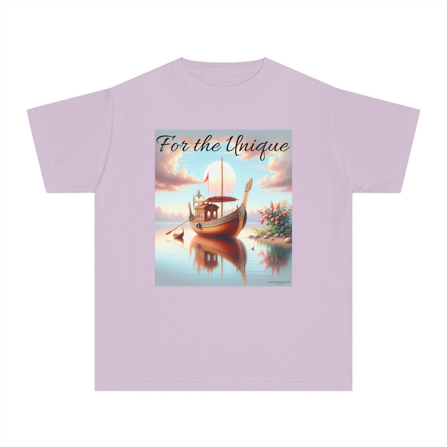 Youth "For The Unique" Tee - Design by Margo Makaroff with Personalization