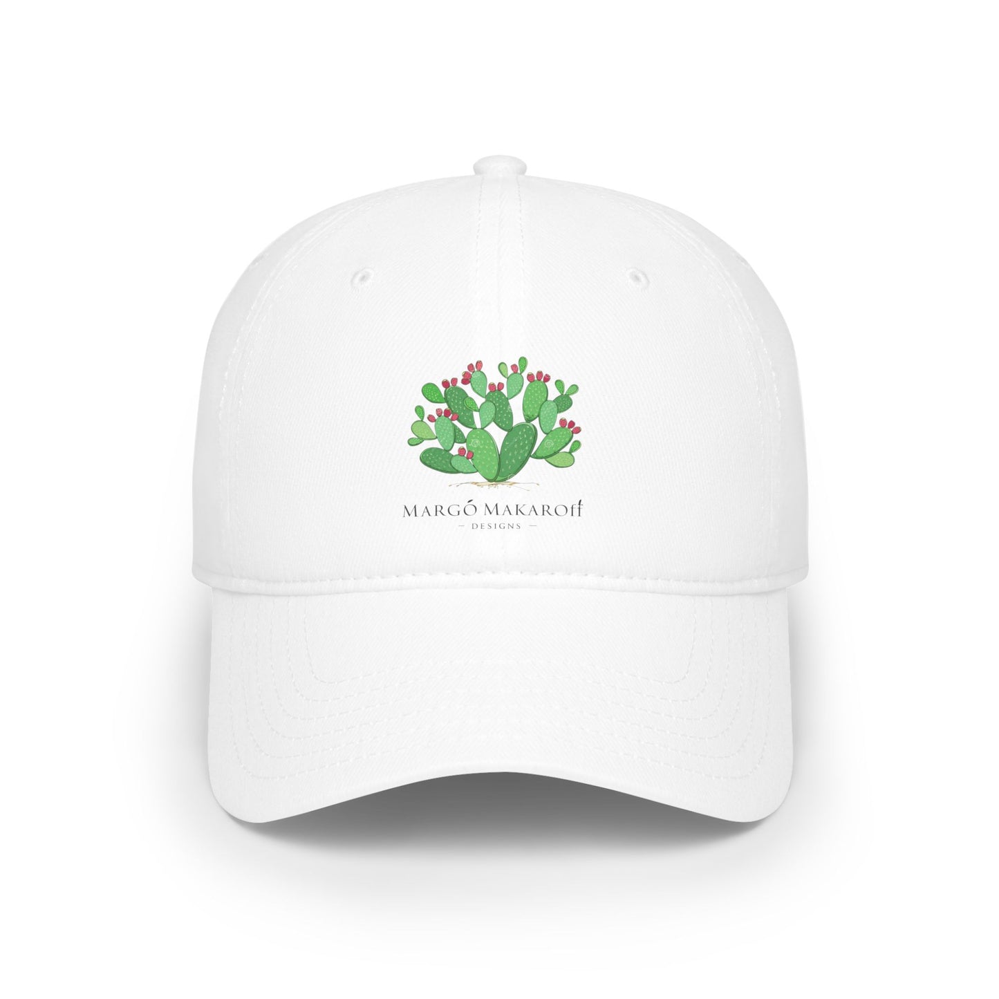 Cactus Design Baseball Cap - Margo Makaroff - Personalization Available