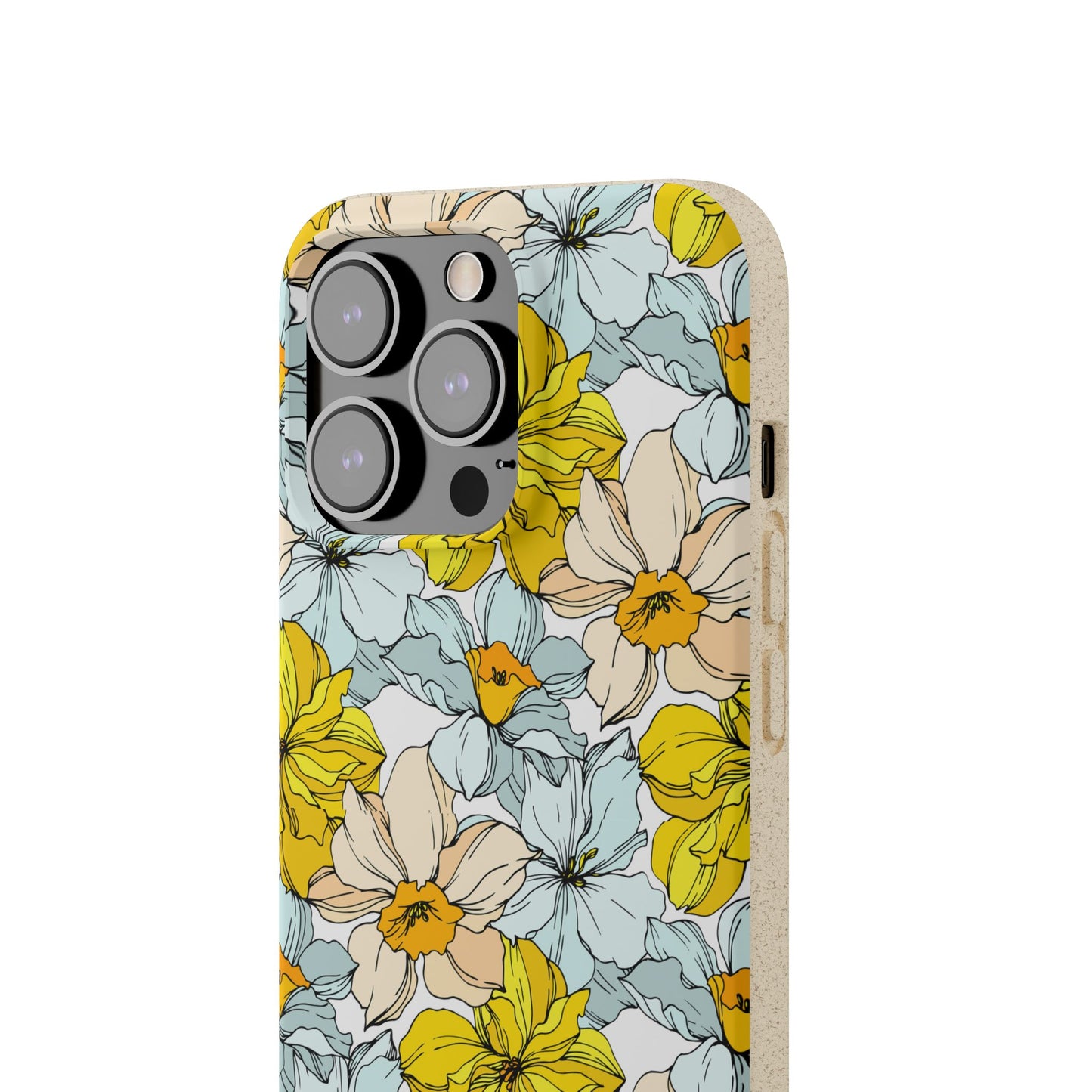 Floral Collection Biodegradable Phone Case - Eco-Friendly Style for Nature Lovers with Personalization by Margo Makaroff