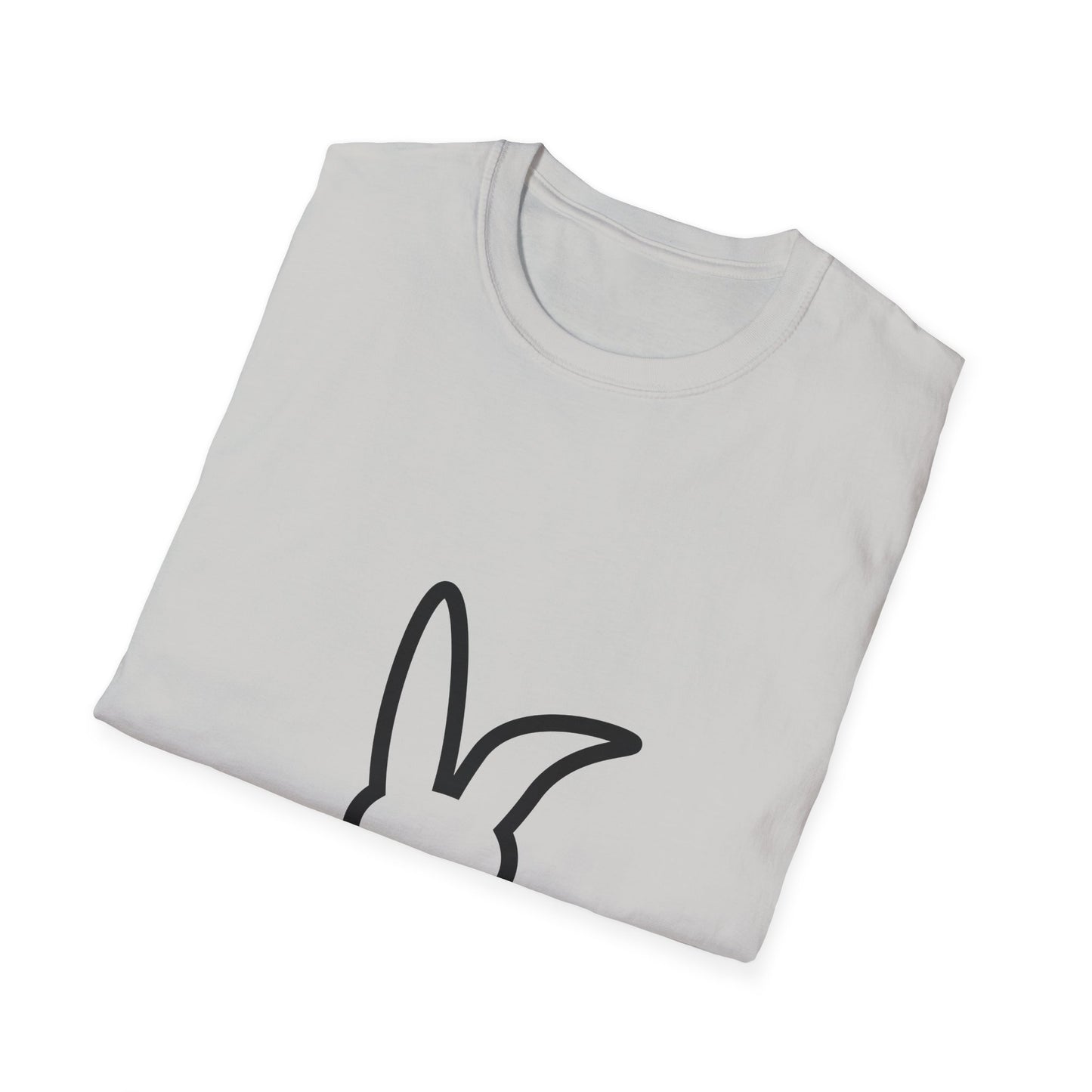 Easter Bunny Softstyle T-Shirt - Margo Makaroff- With Personalization