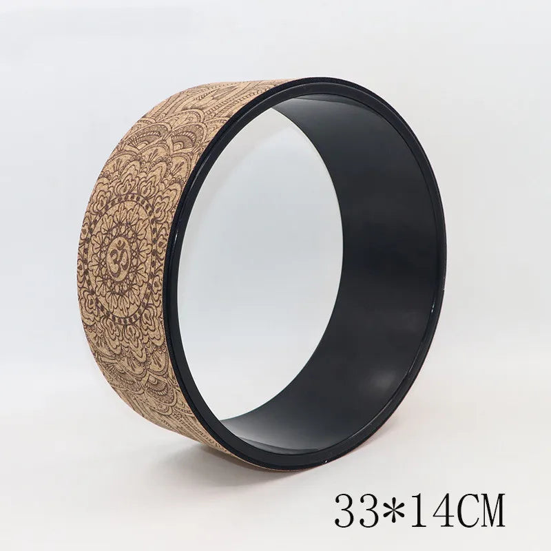 Yoga wheel. Fitness Yoga equipment