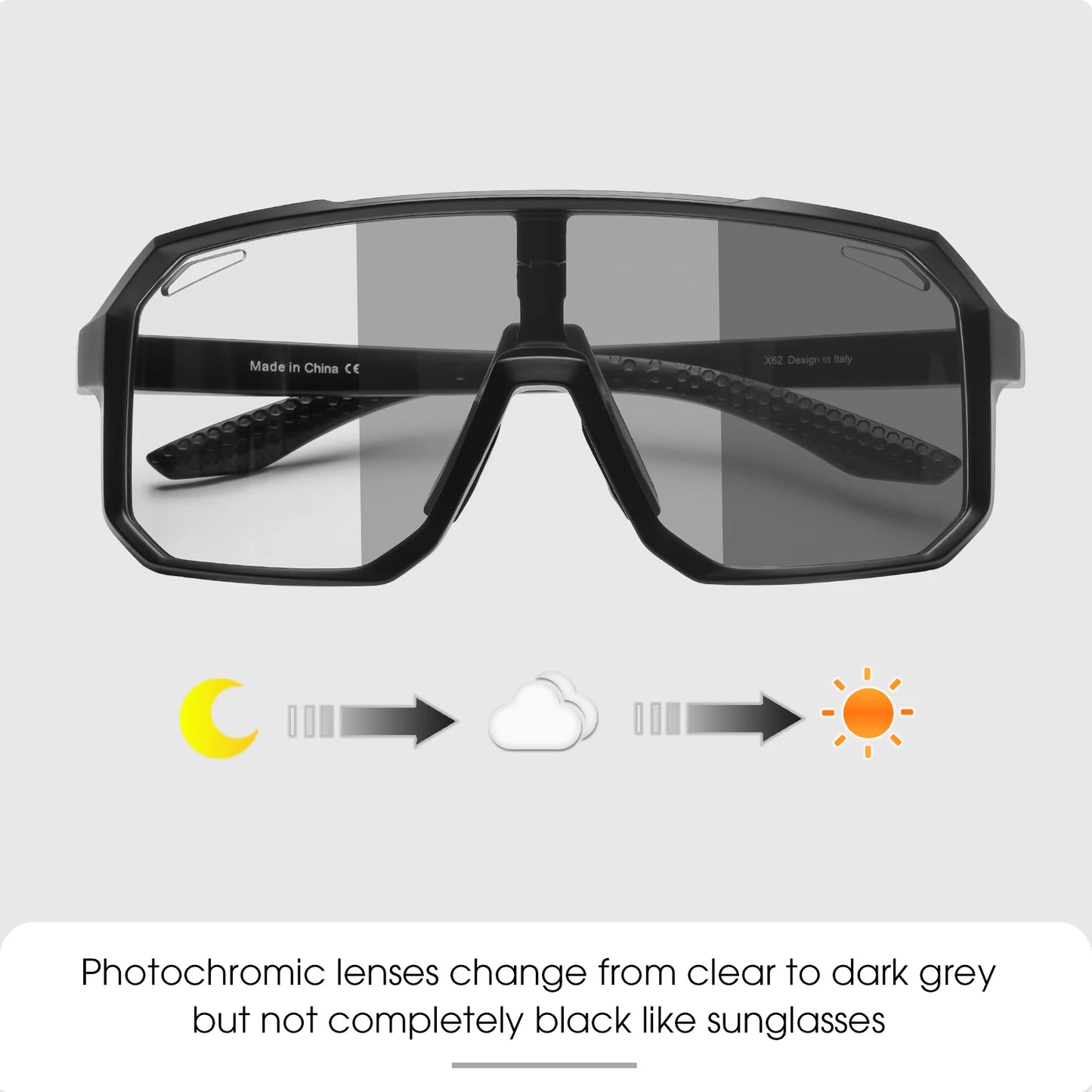 Cycling Glasses Photochromic