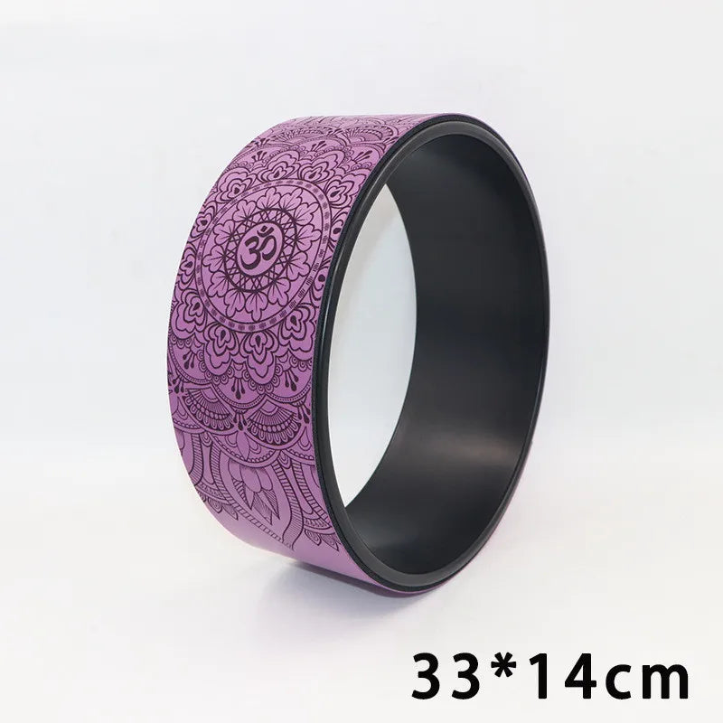 Yoga wheel. Fitness Yoga equipment