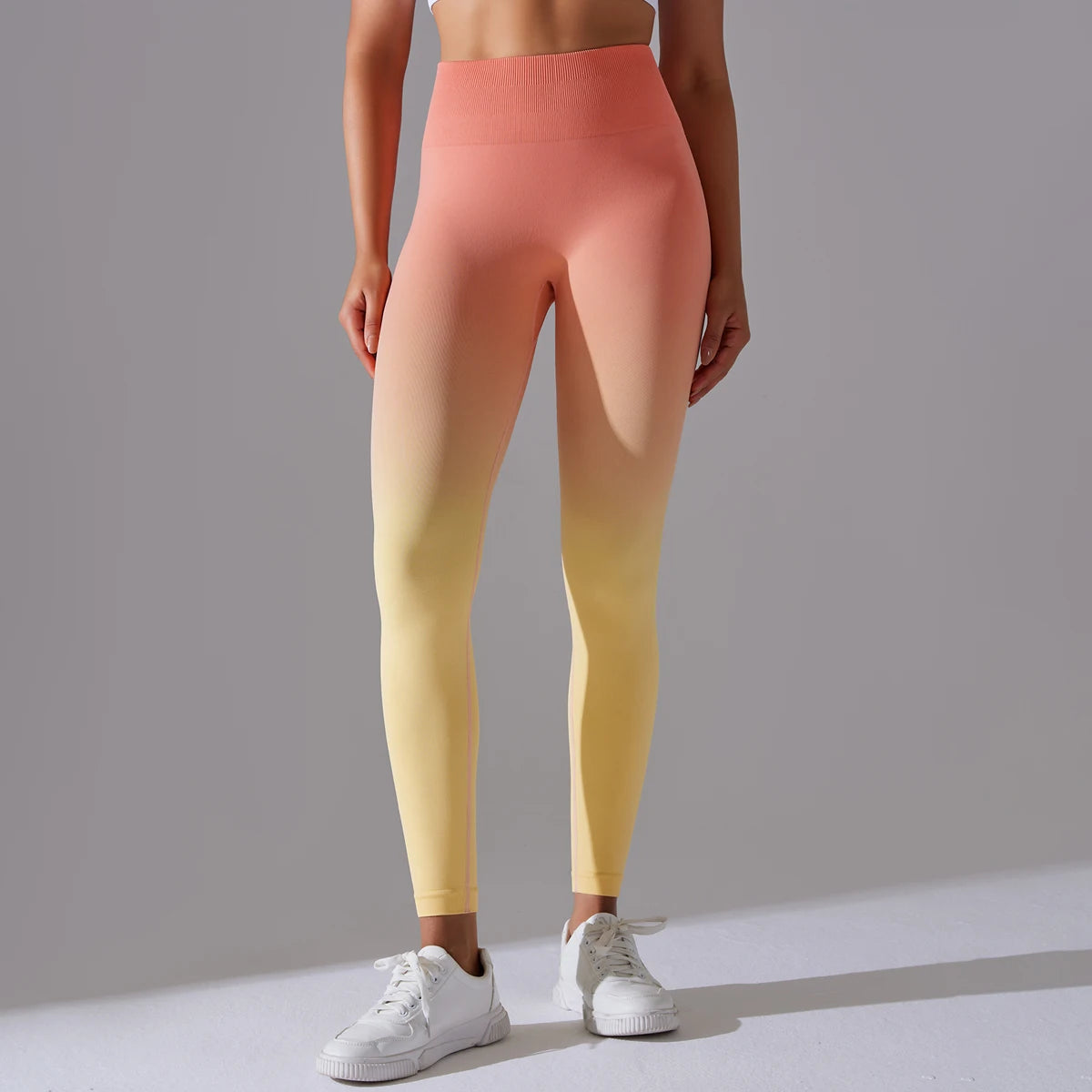Gradient Yoga Pants High Waisted