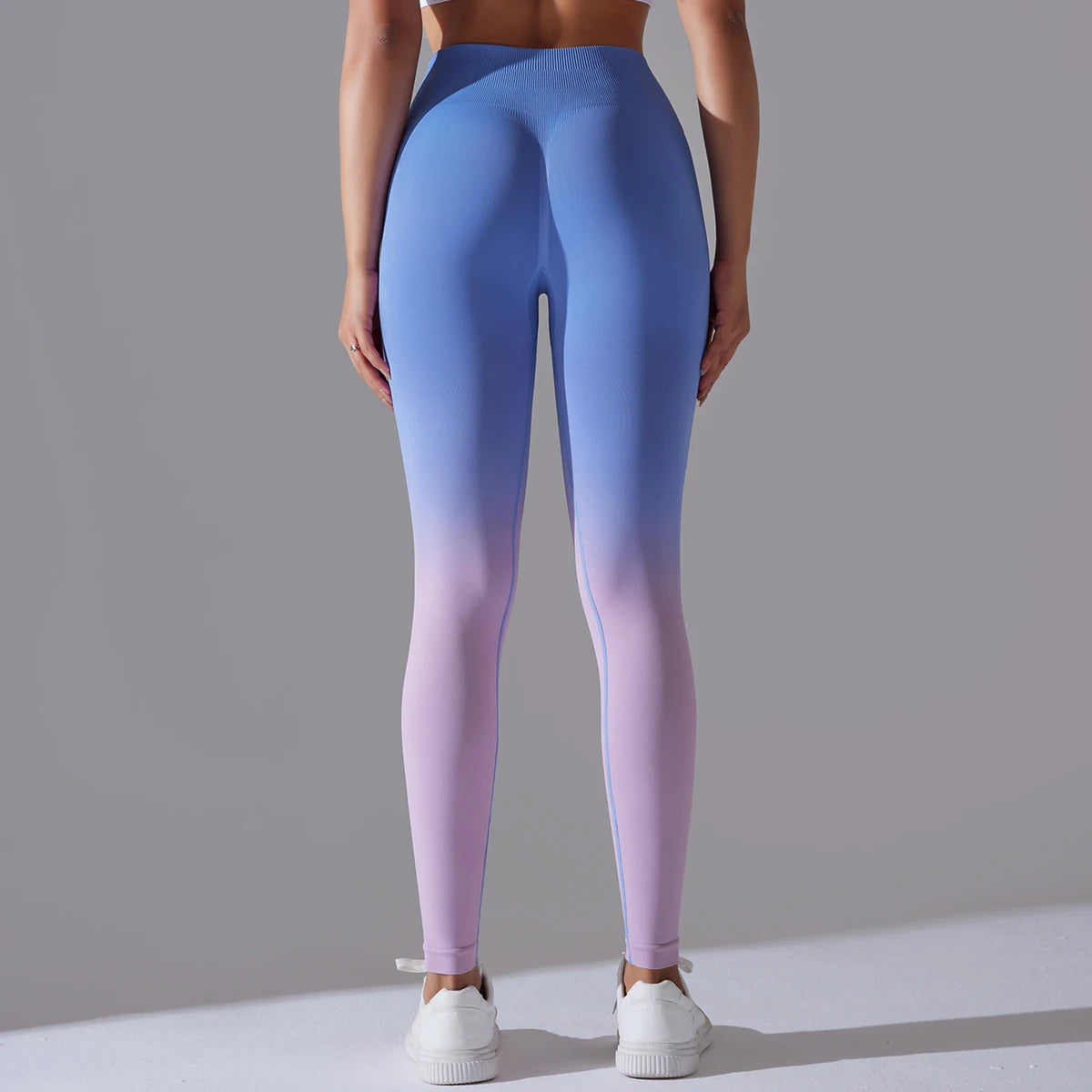 Gradient Yoga Pants High Waisted