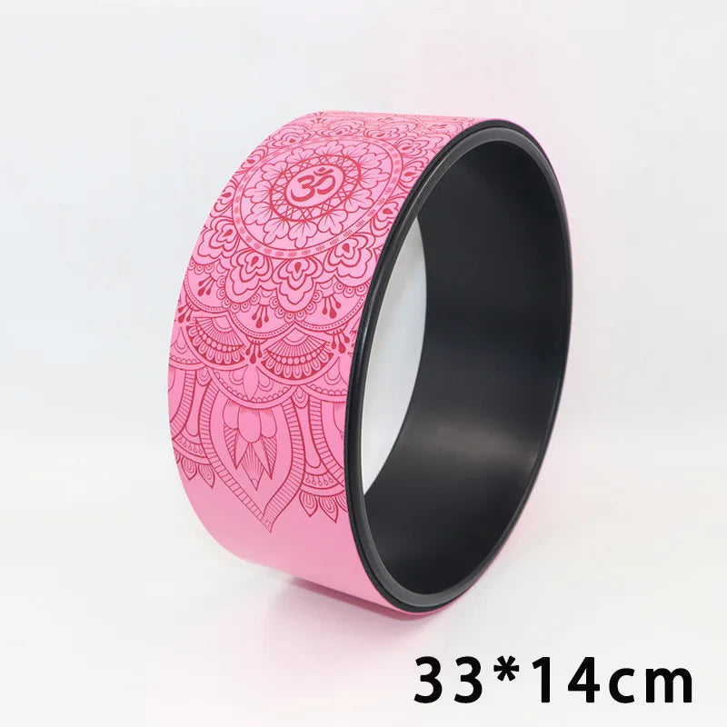 Yoga wheel. Fitness Yoga equipment